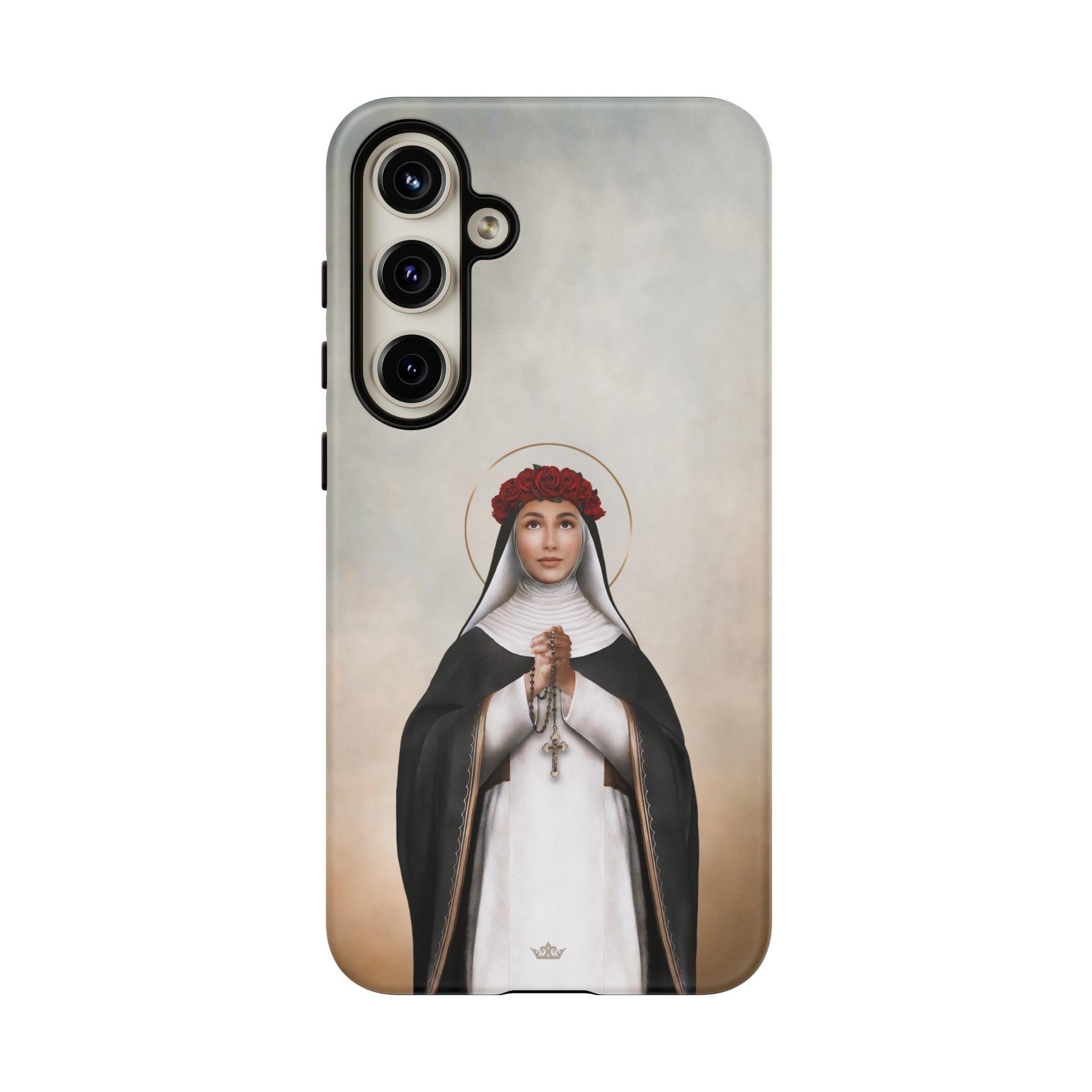 St. Rose of Lima Hard Phone Case (Light)