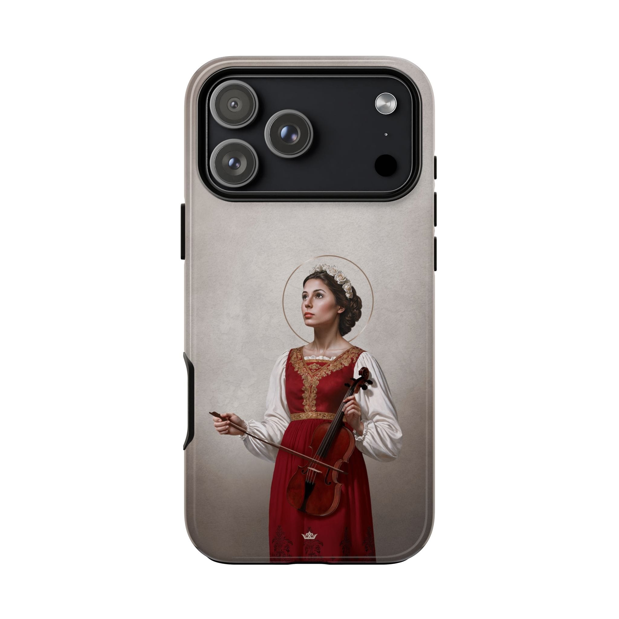 St. Cecilia Hard Phone Case (Light) Copyright VENXARA