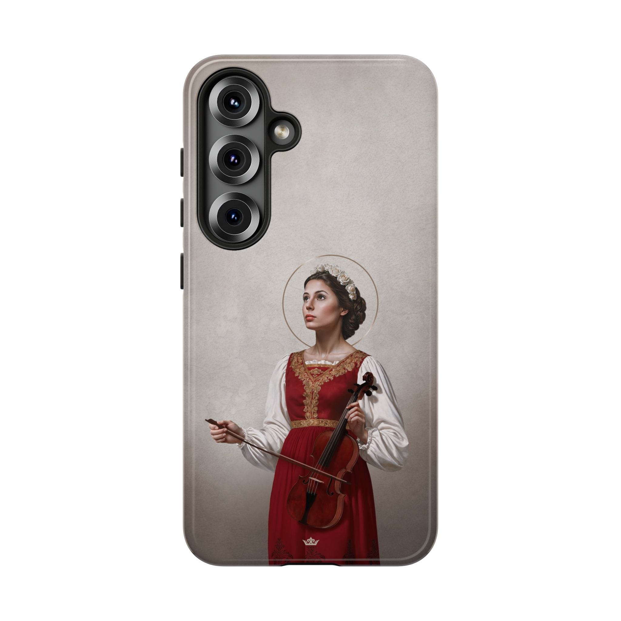 St. Cecilia Hard Phone Case (Light) Copyright VENXARA