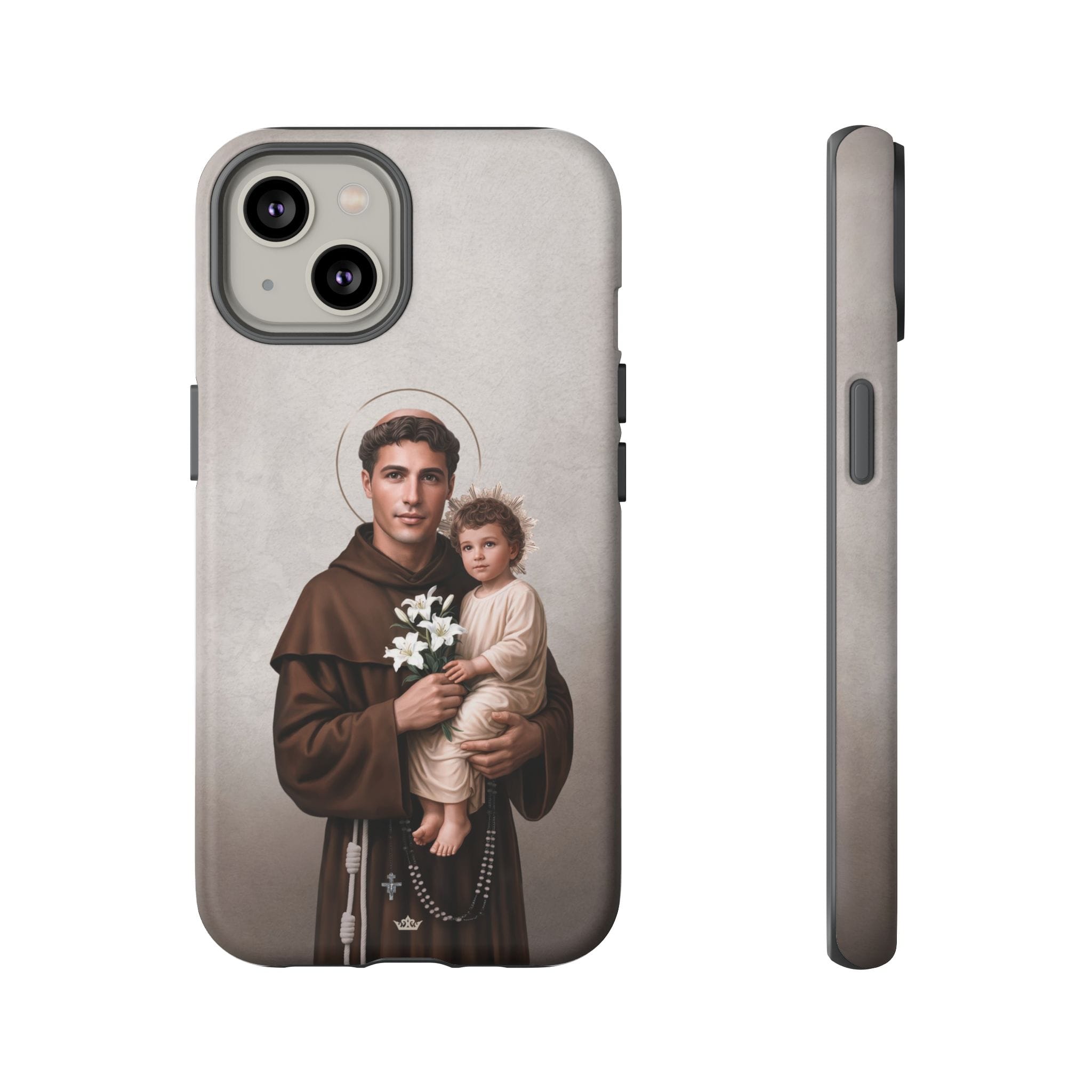 St. Anthony of Padua Hard Phone Case (Light) Copyright VENXARA