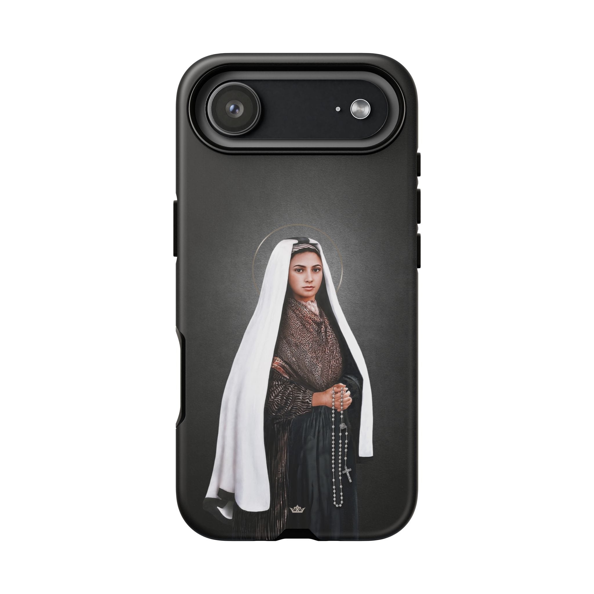 St. Bernadette Hard Phone Case (Dark) Copyright VENXARA