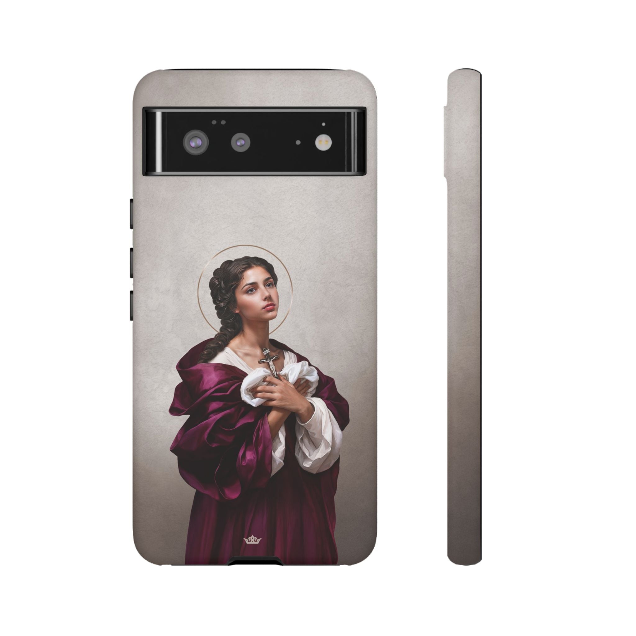 St. Agatha Hard Phone Case (Light)