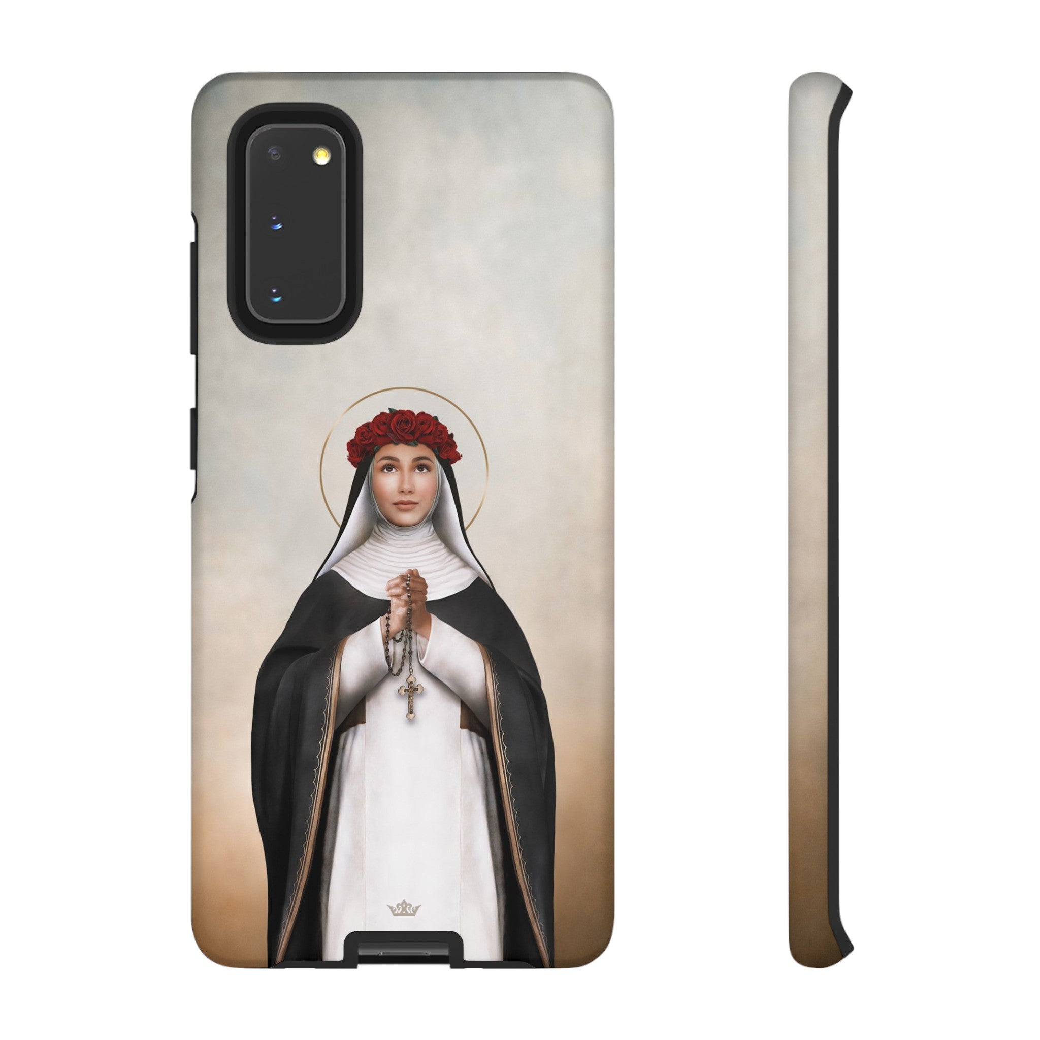St. Rose of Lima Hard Phone Case (Light)
