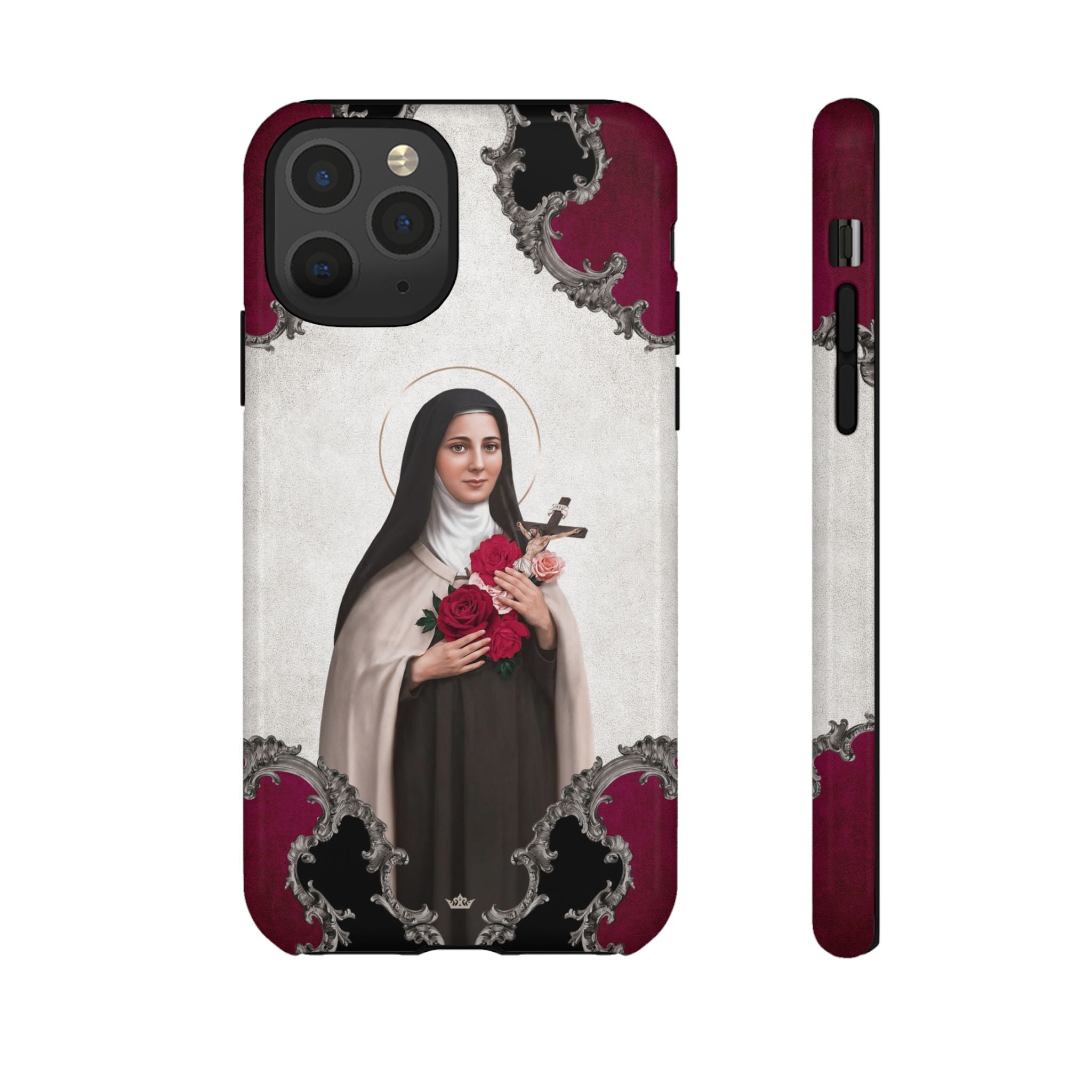 St. Therese of Lisieux Hard Phone Case (Baroque)