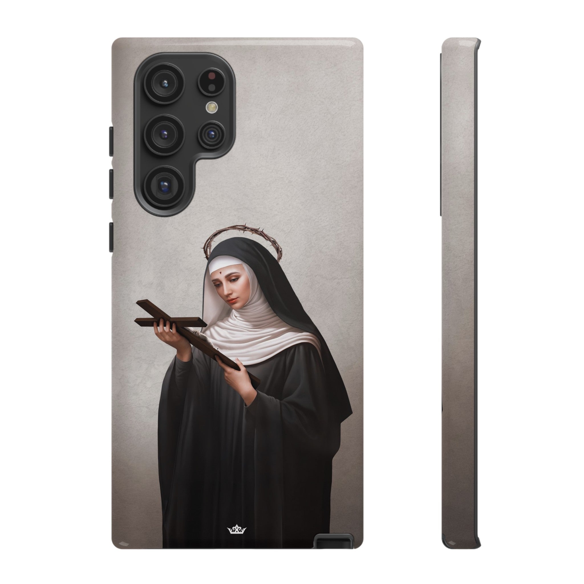 St. Rita of Cascia Hard Phone Case (Light)