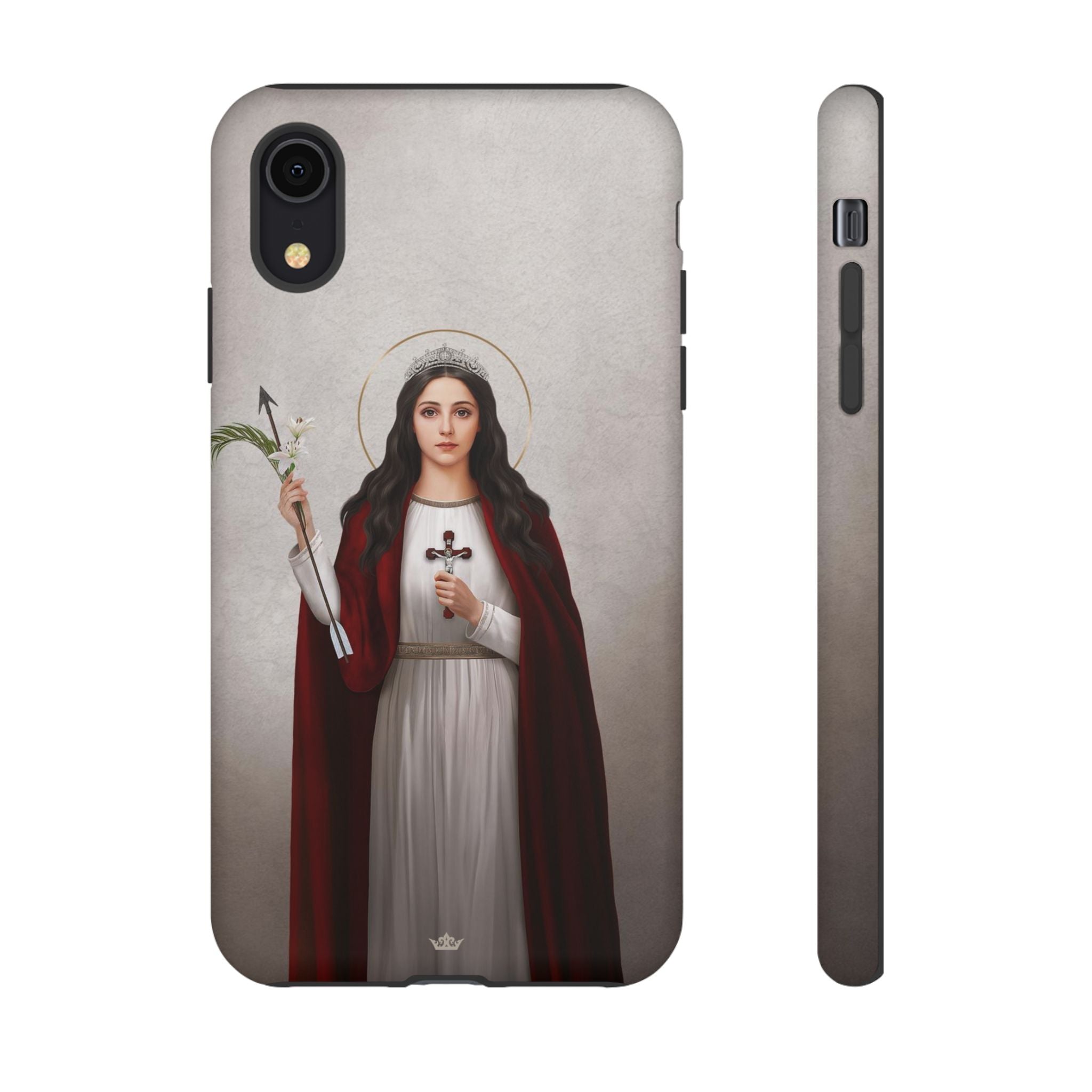 St. Philomena Hard Phone Case (Light)