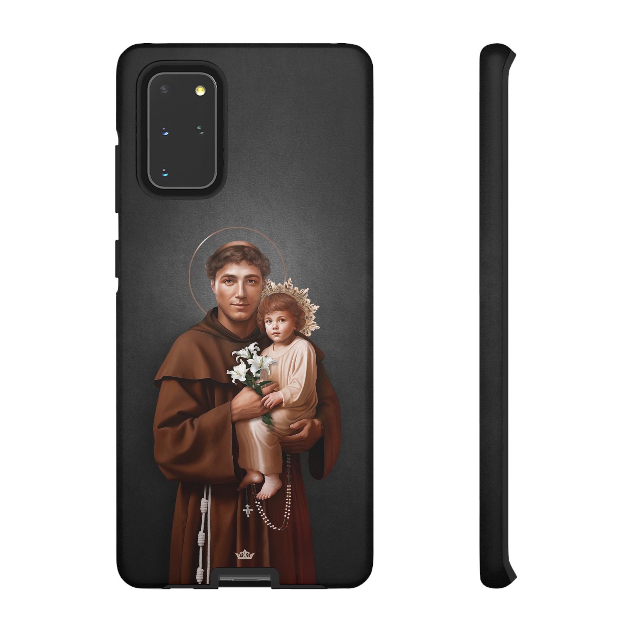 St. Anthony of Padua Hard Phone Case (Dark)