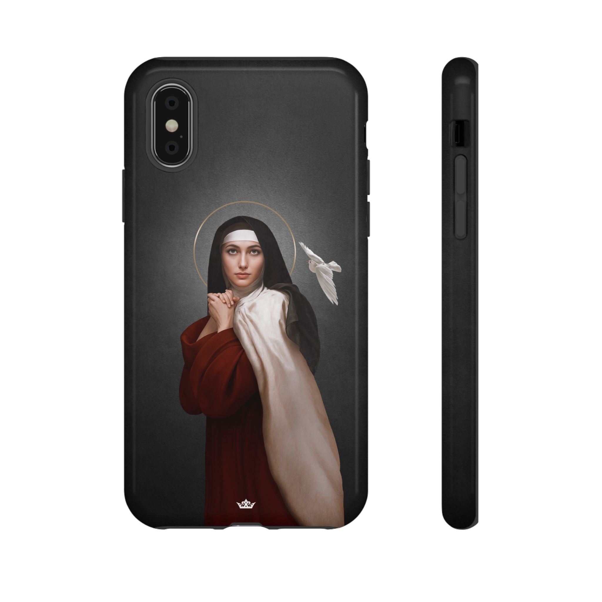 St. Teresa of Avila Hard Phone Case (Dark)