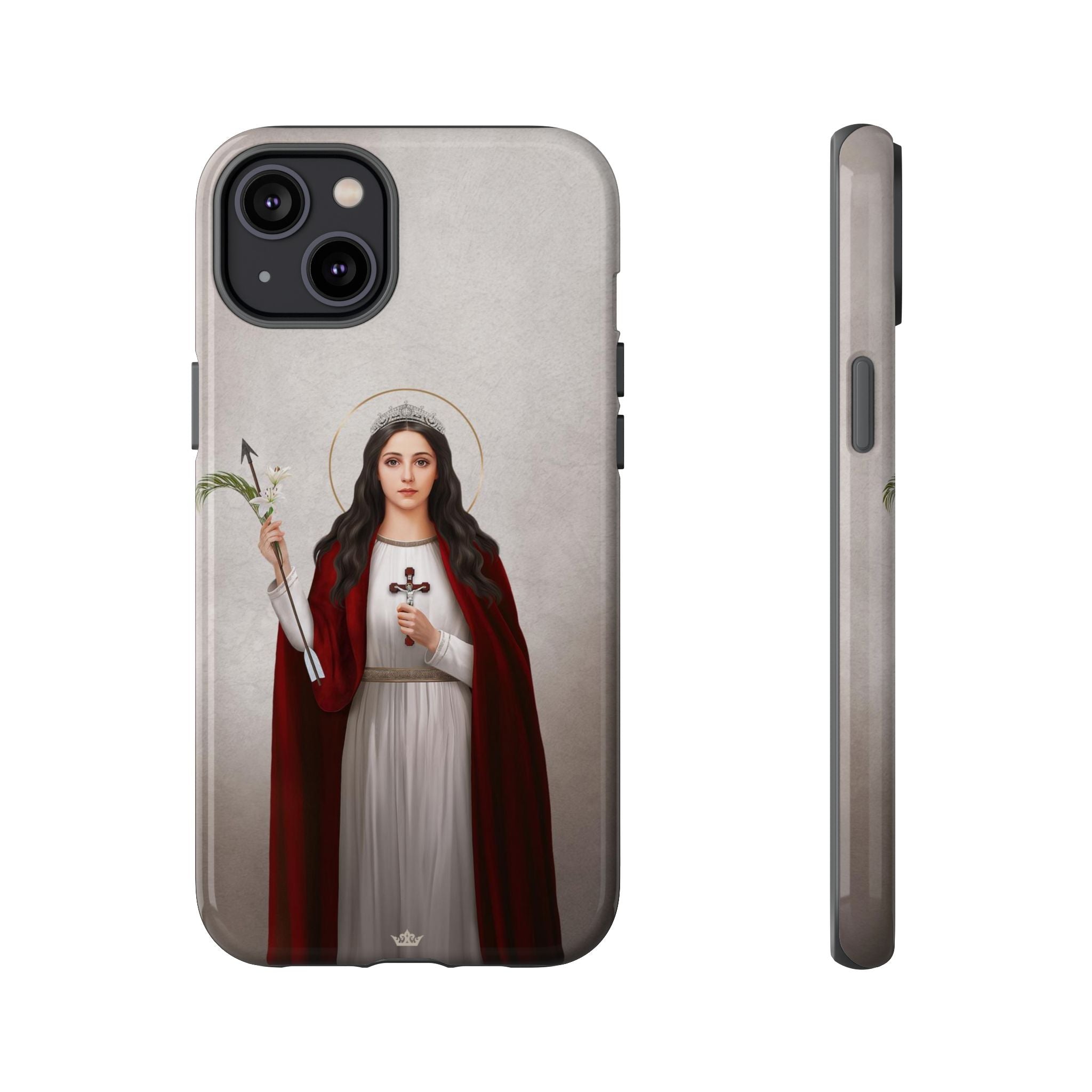 St. Philomena Hard Phone Case (Light)