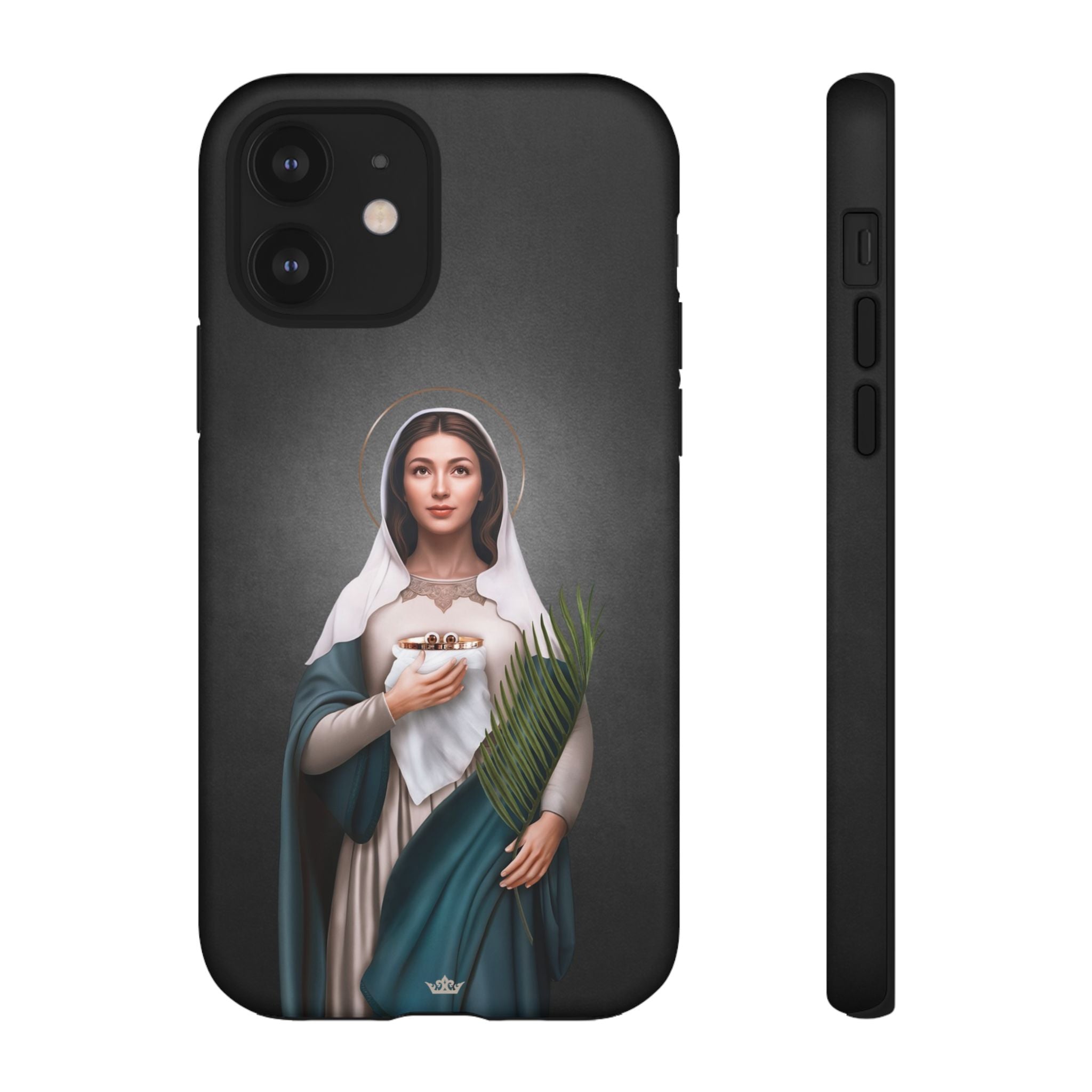 St. Lucy Hard Phone Case (Dark)