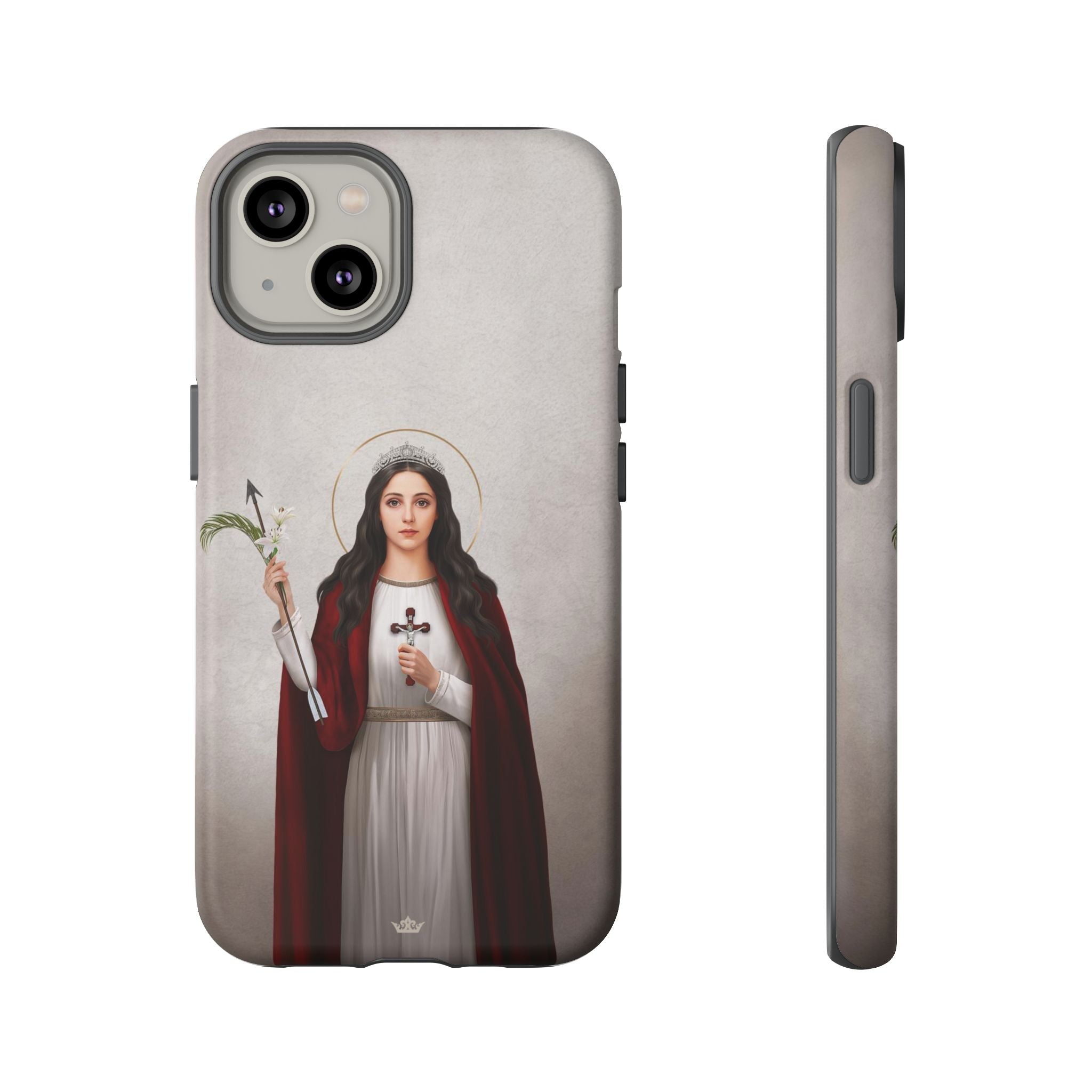 St. Philomena Hard Phone Case (Light)