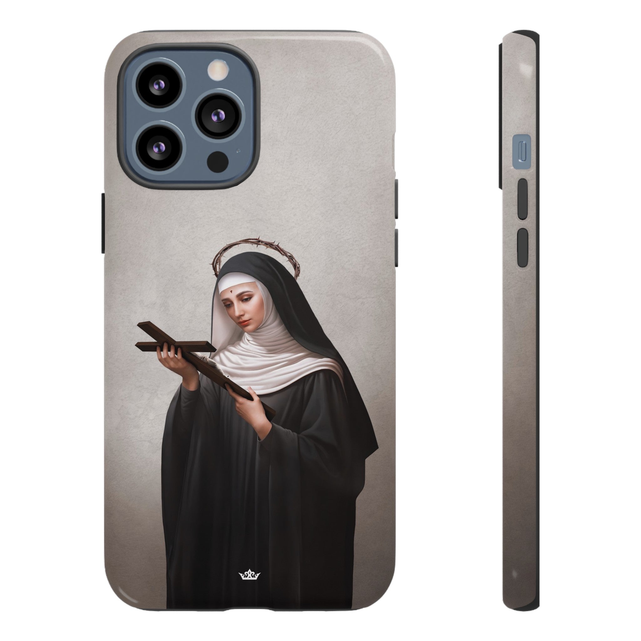 St. Rita of Cascia Hard Phone Case (Light)