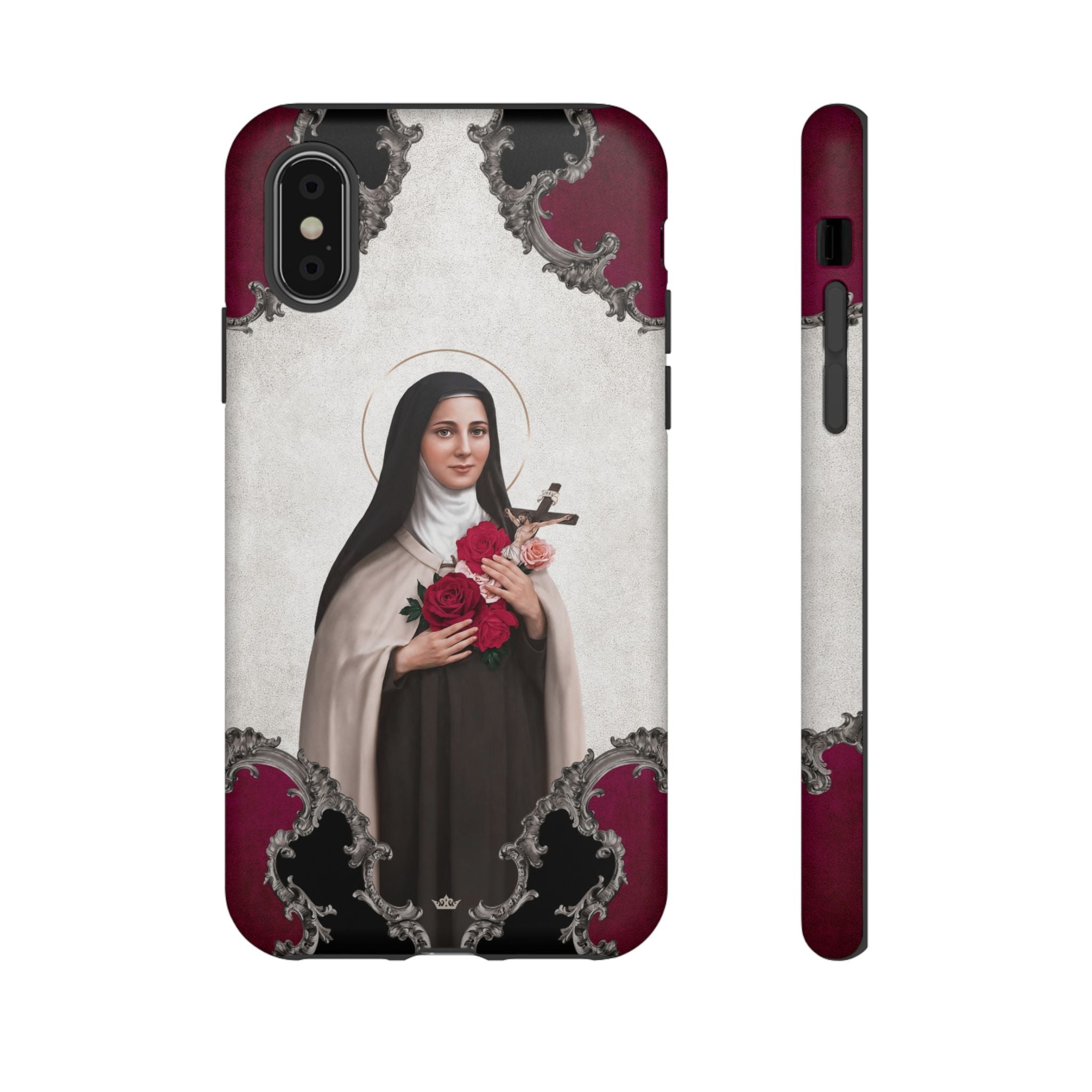 St. Therese of Lisieux Hard Phone Case (Baroque)