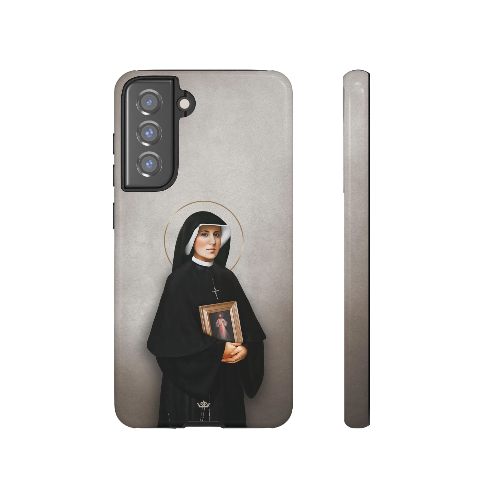 St. Faustina Hard Phone Case (Light)