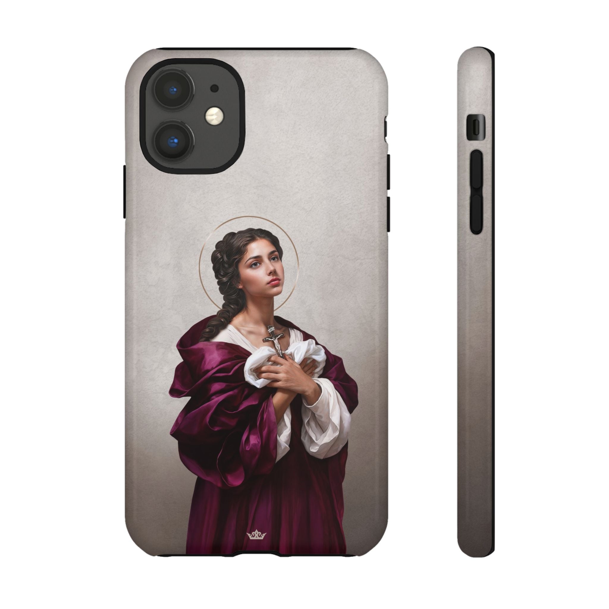 St. Agatha Hard Phone Case (Light)