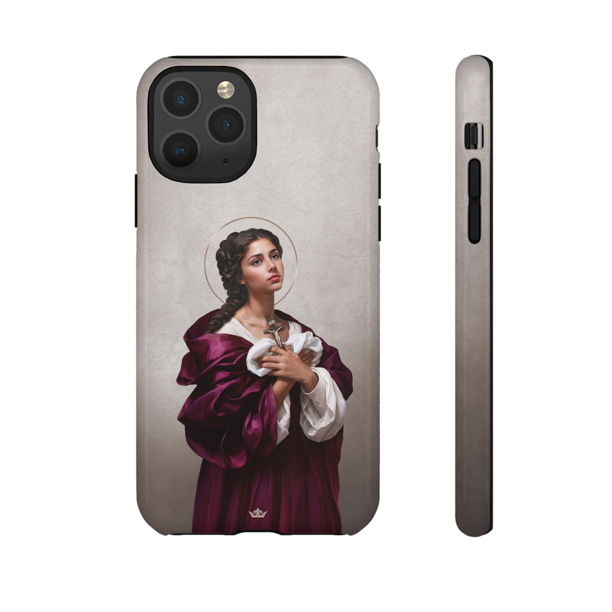 St. Agatha Hard Phone Case (Light)