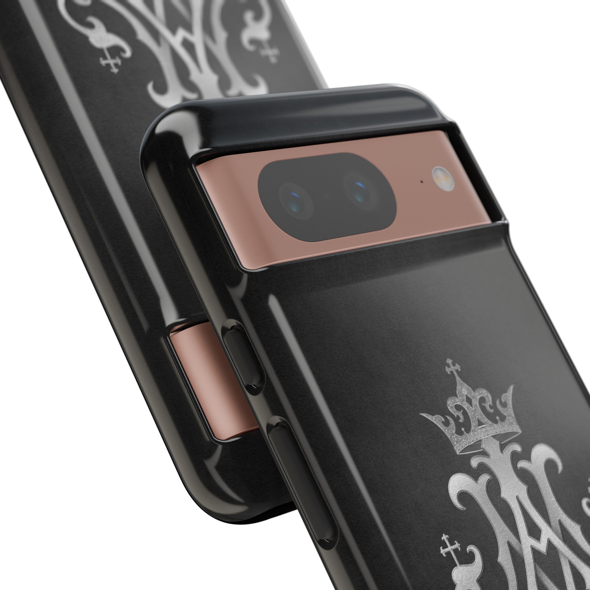 Ave Maria Hard Phone Case (Charcoal)