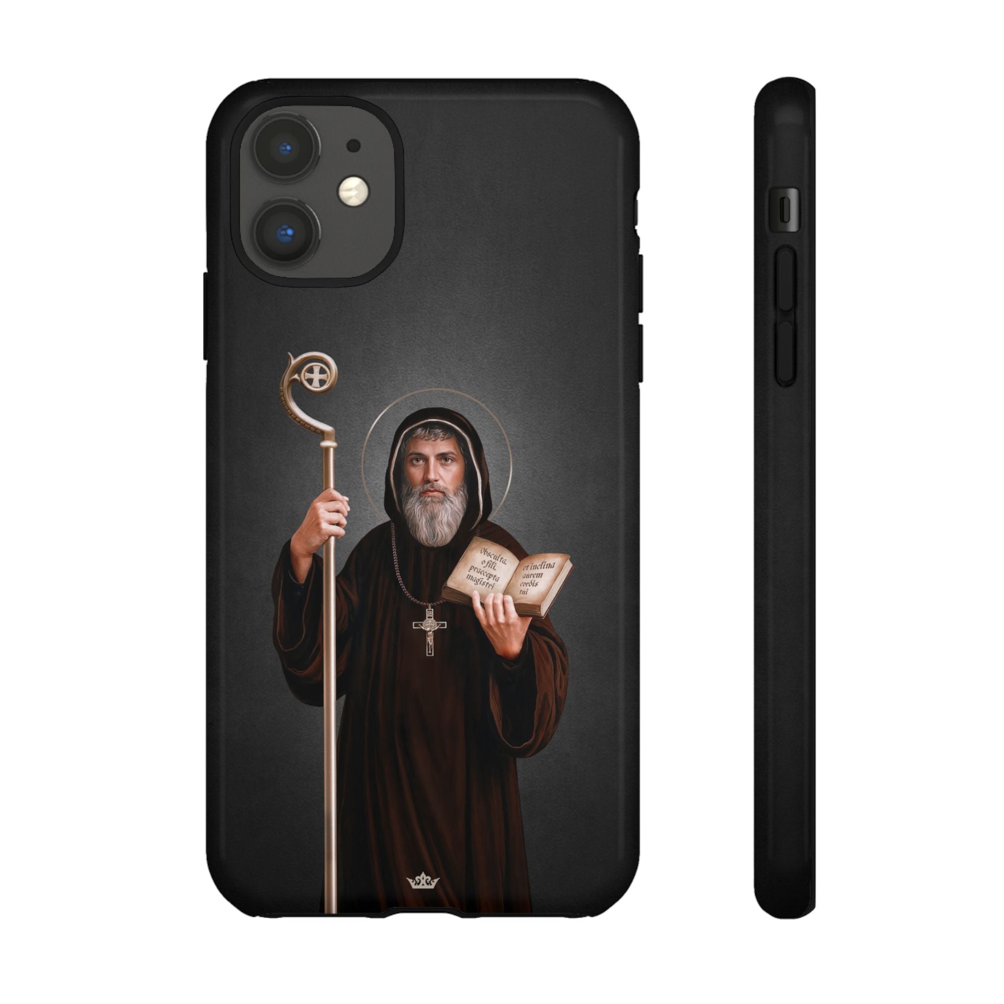 St. Benedict Hard Phone Case (Dark)