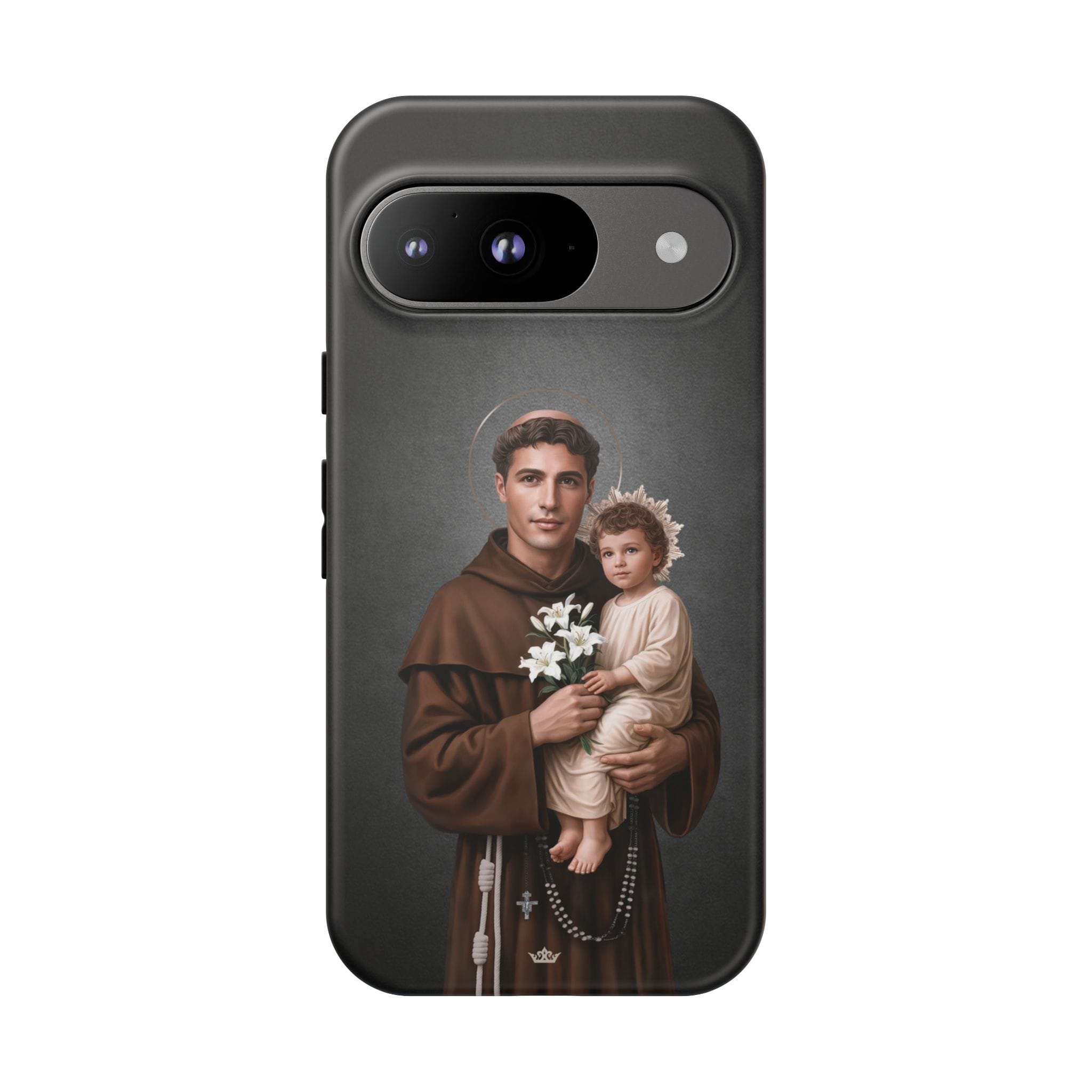 St. Anthony of Padua Hard Phone Case (Dark) Copyright VENXARA