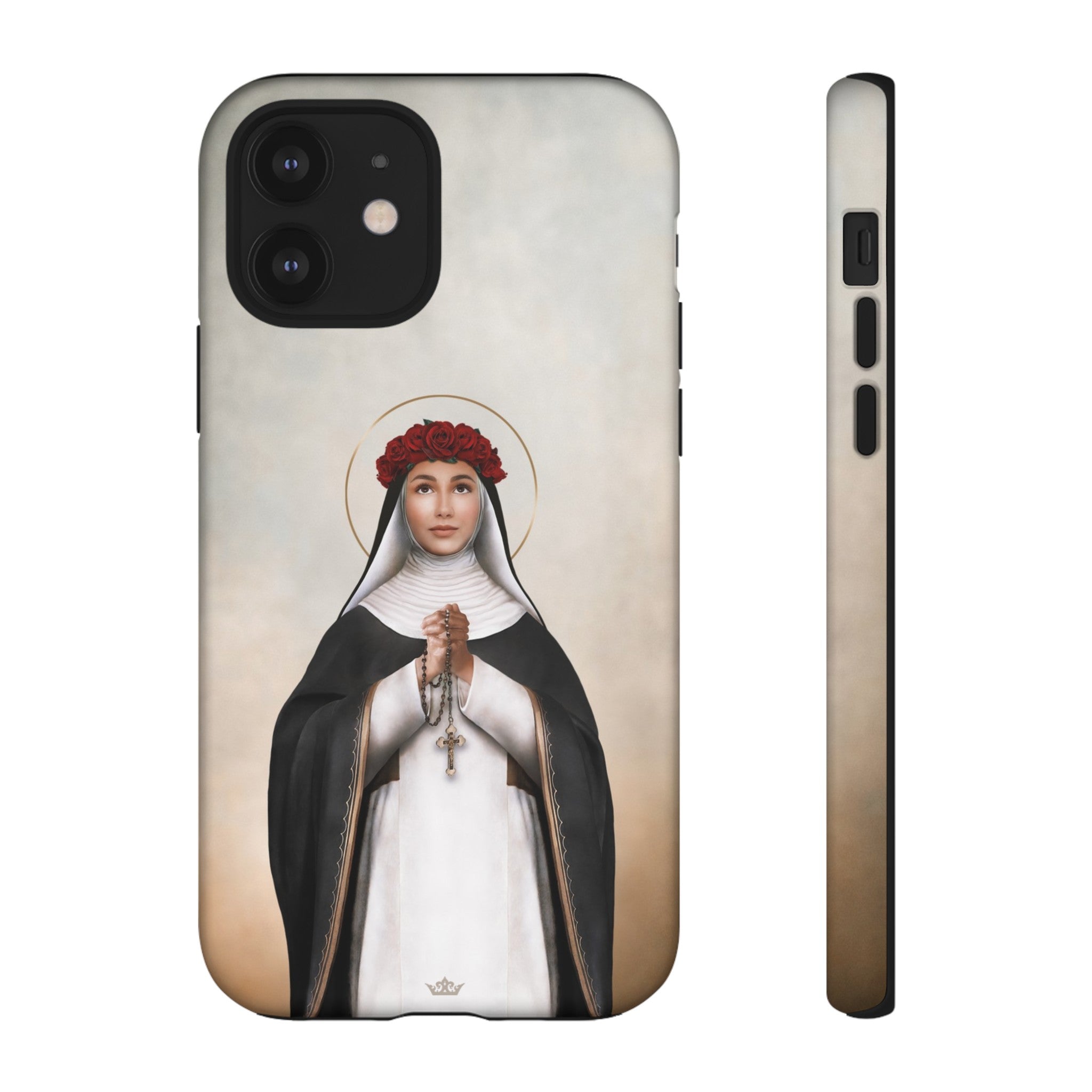 St. Rose of Lima Hard Phone Case (Light)