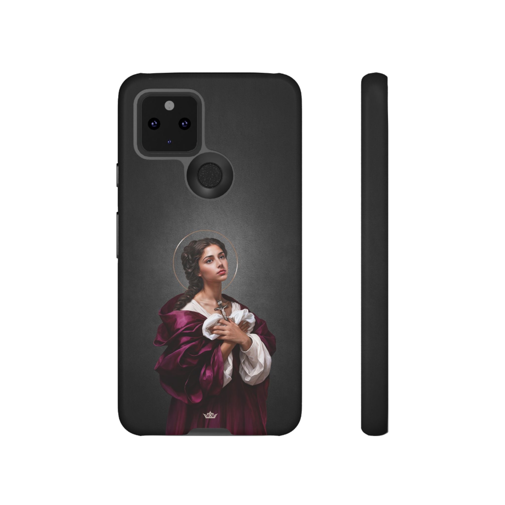 St. Agatha Hard Phone Case (Dark)