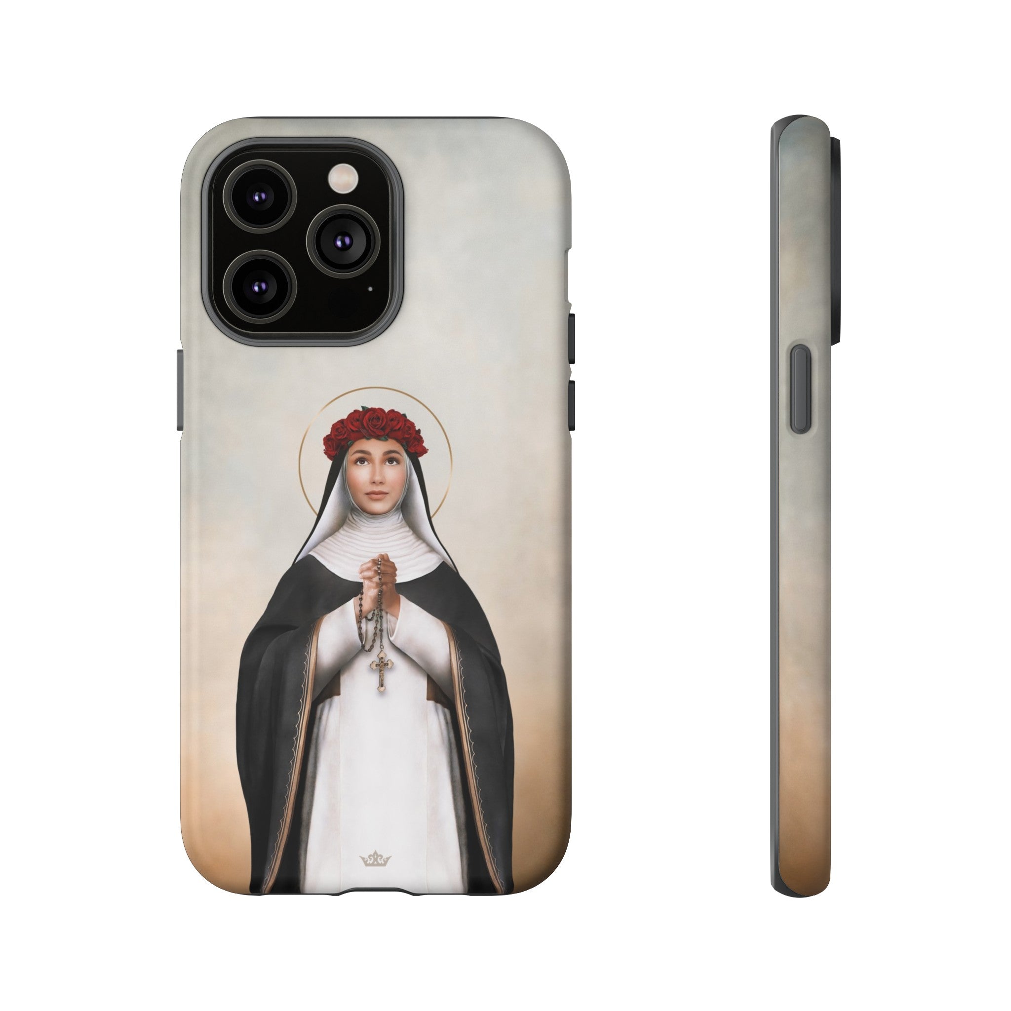 St. Rose of Lima Hard Phone Case (Light)
