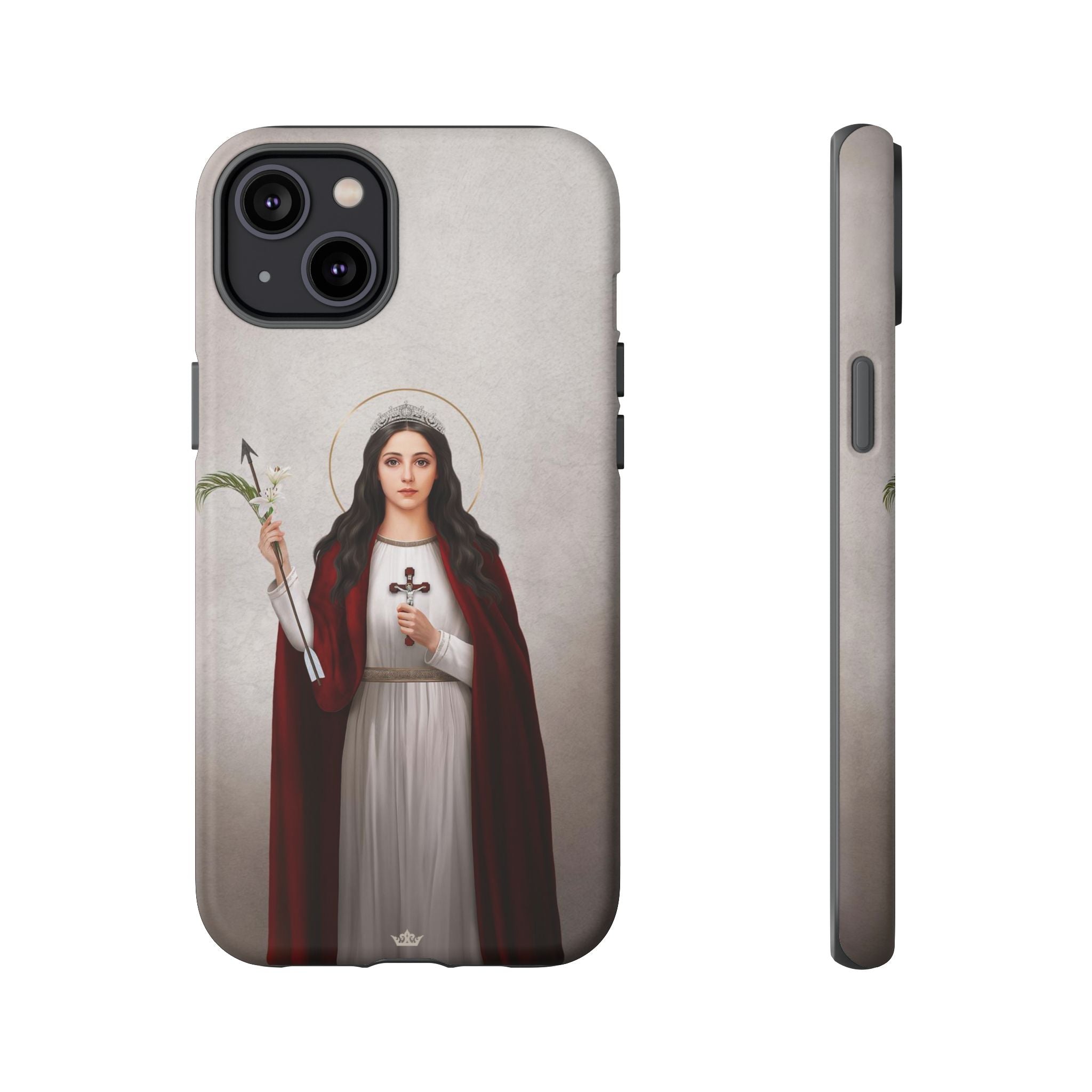 St. Philomena Hard Phone Case (Light)