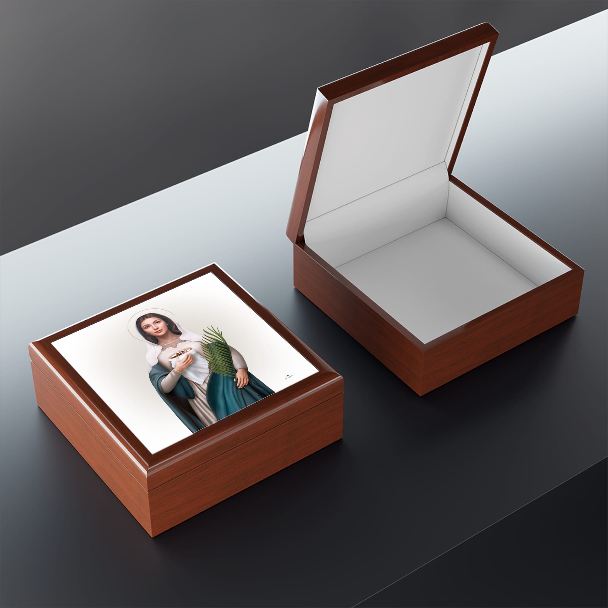 St. Lucy Keepsake Box Copyright VENXARA