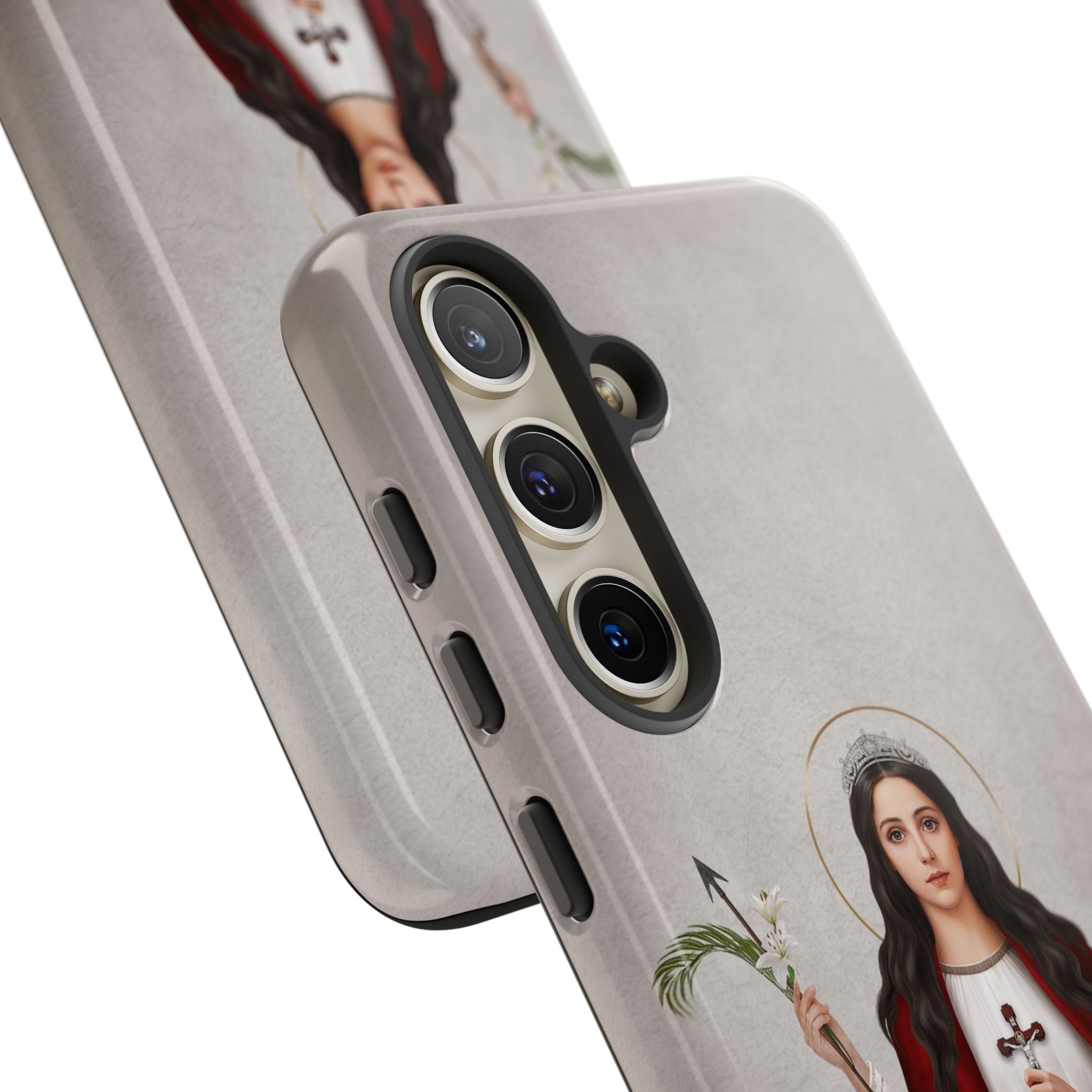St. Philomena Hard Phone Case (Light)
