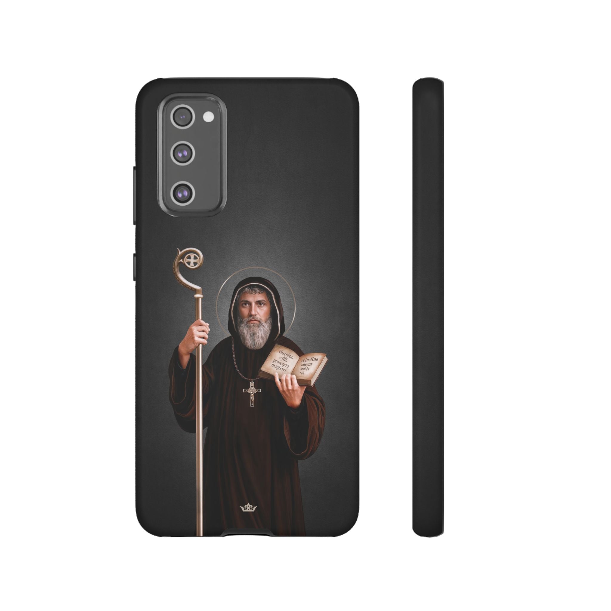 St. Benedict Hard Phone Case (Dark)