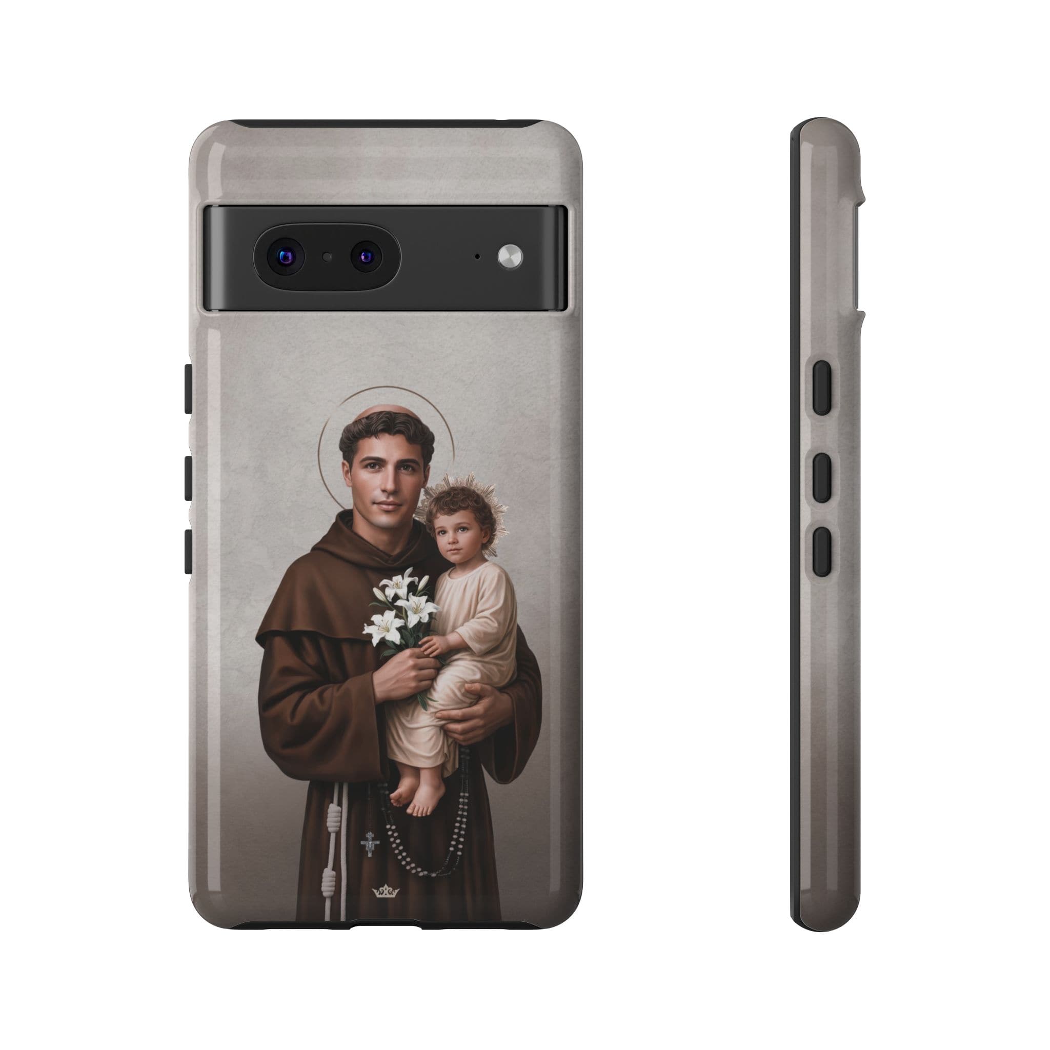 St. Anthony of Padua Hard Phone Case (Light) Copyright VENXARA