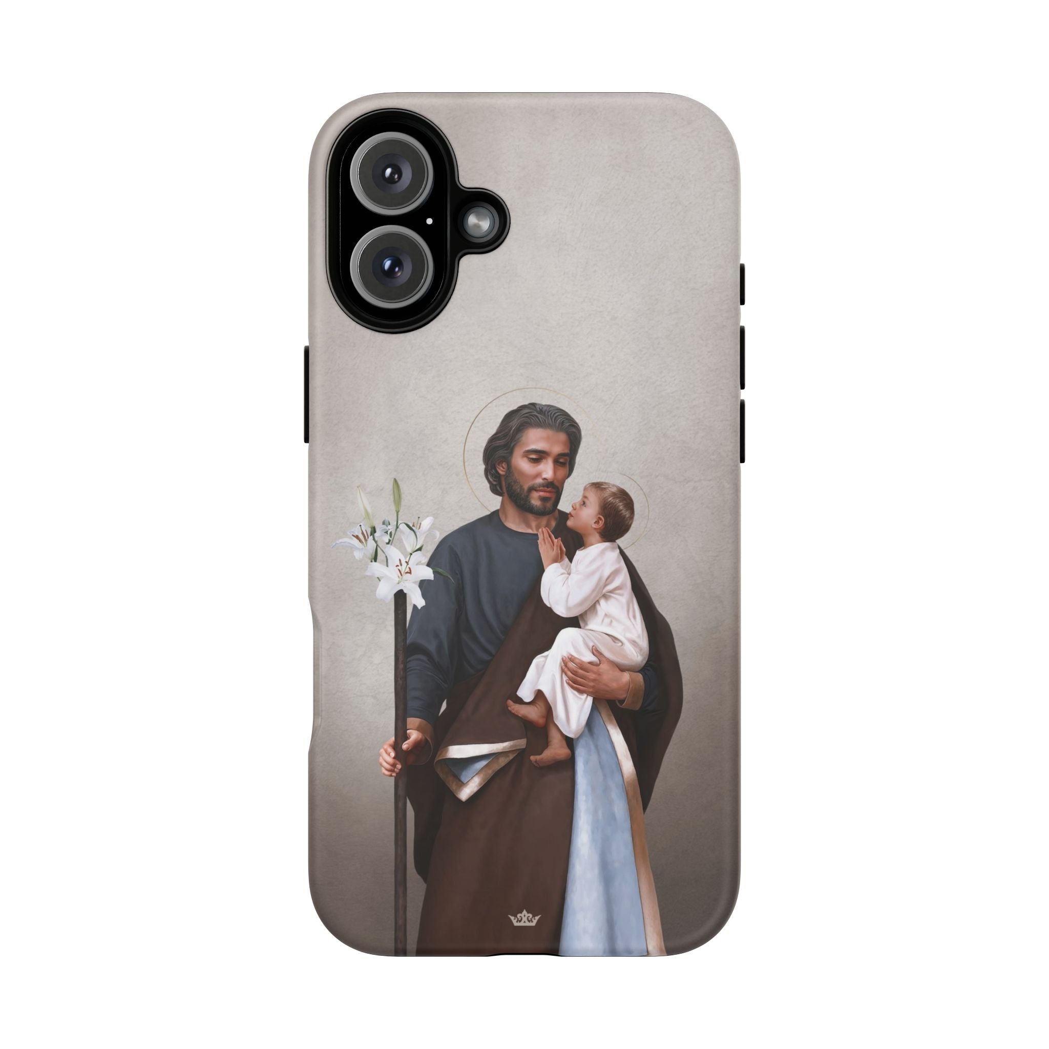 St. Joseph Hard Phone Case (Light) Copyright VENXARA