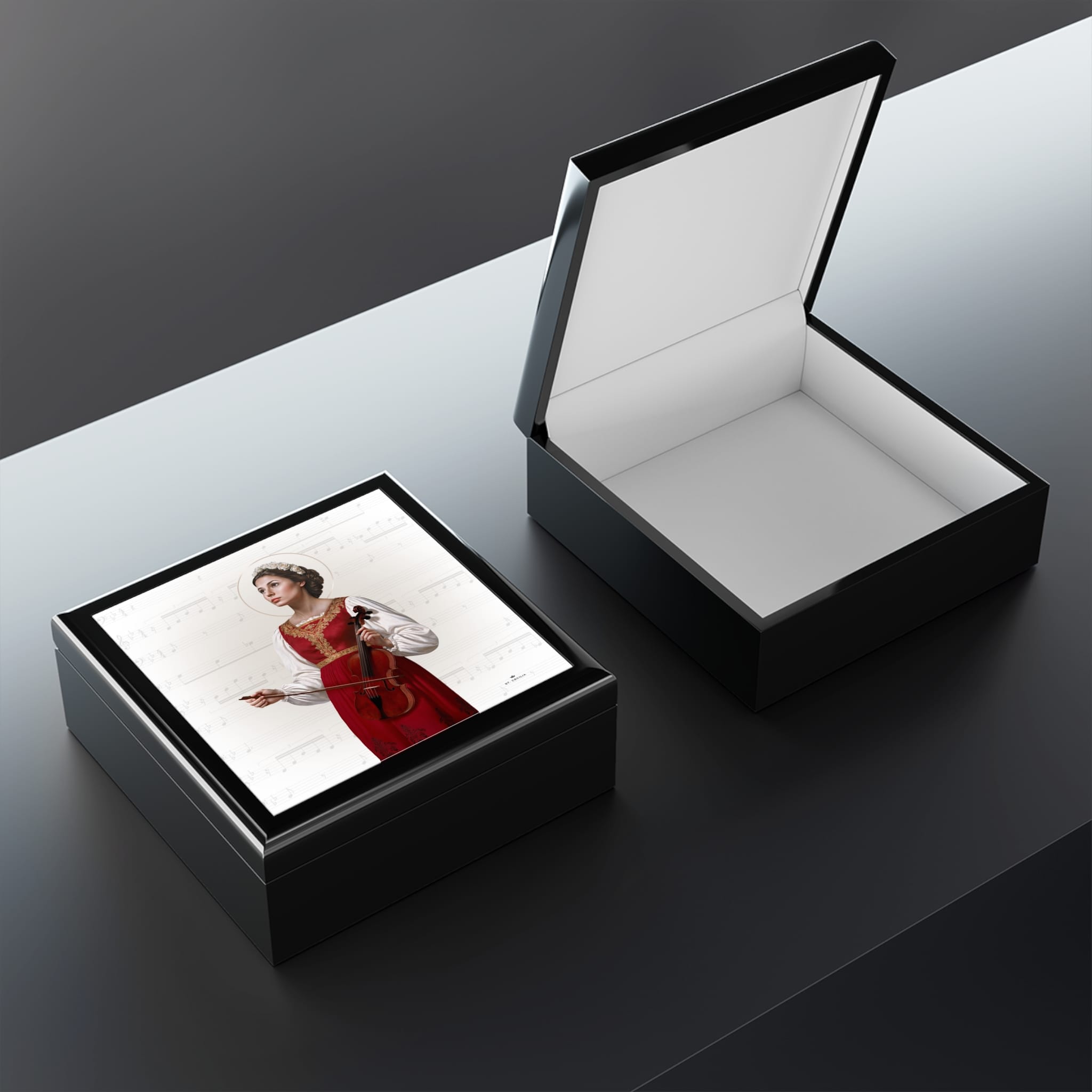 St. Cecilia Keepsake Box Copyright VENXARA