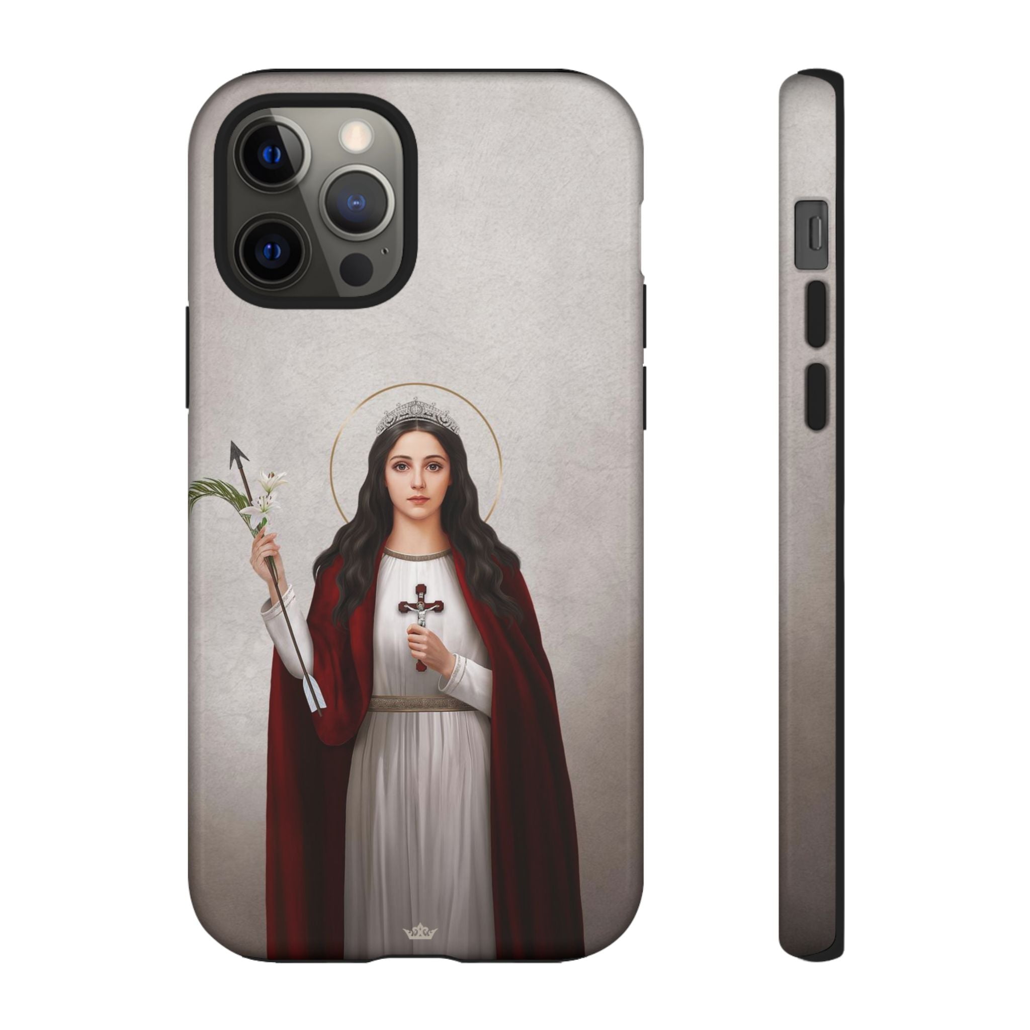 St. Philomena Hard Phone Case (Light)