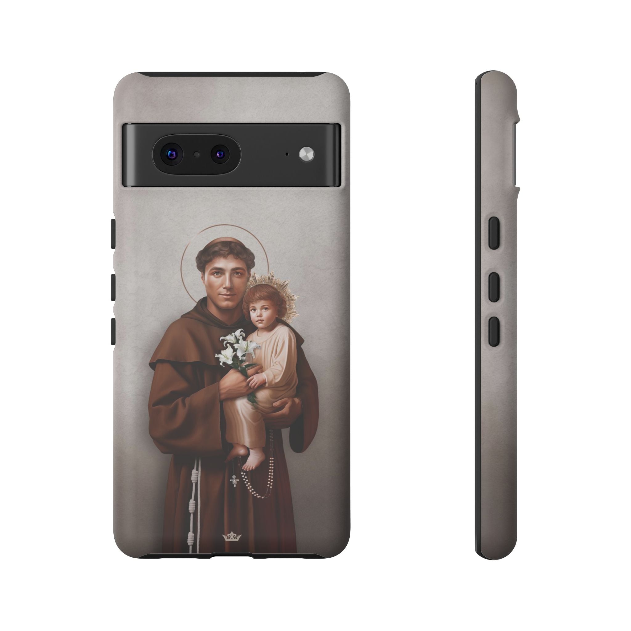 St. Anthony of Padua Hard Phone Case (Light)