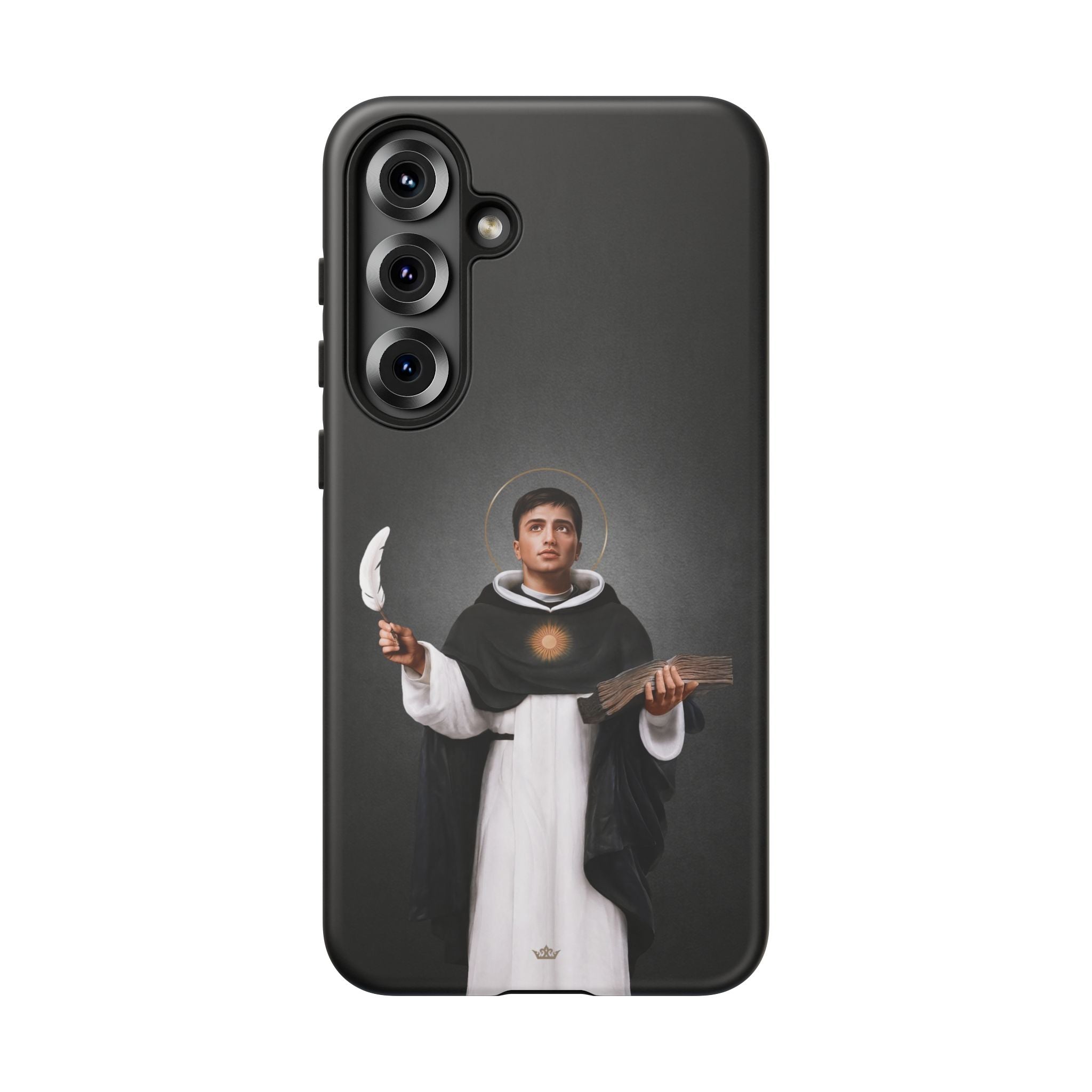 St. Thomas Aquinas Hard Phone Case (Dark)