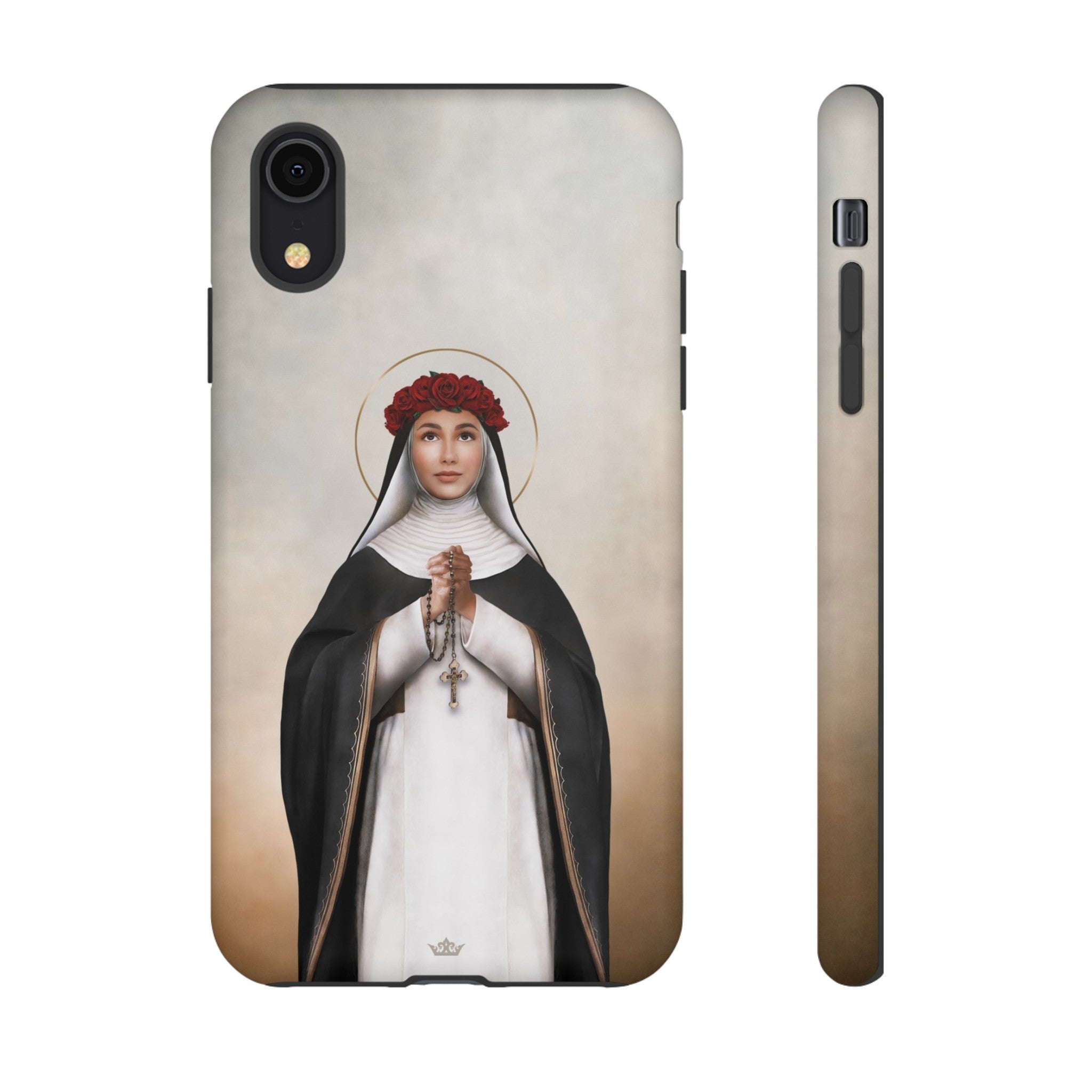 St. Rose of Lima Hard Phone Case (Light)