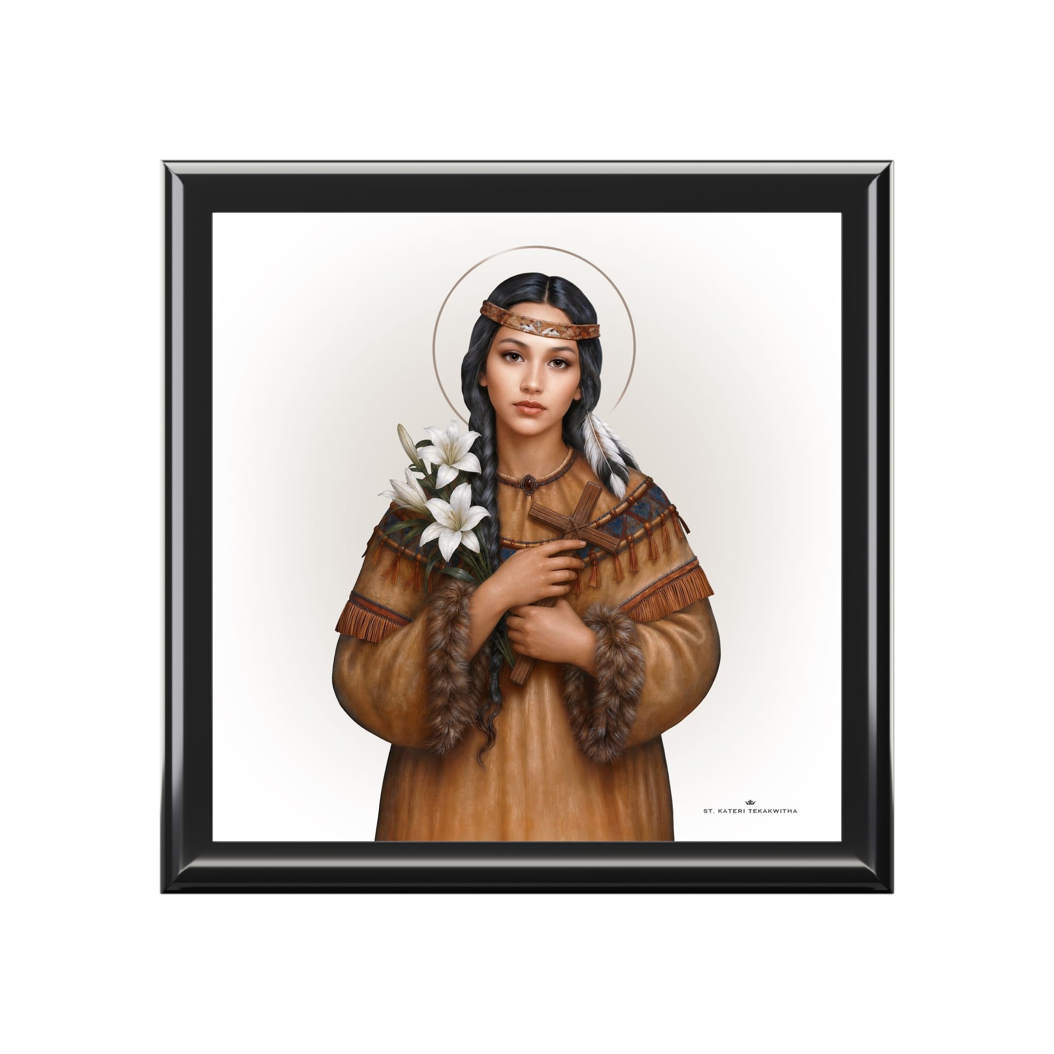 St. Kateri Keepsake Box Copyright VENXARA