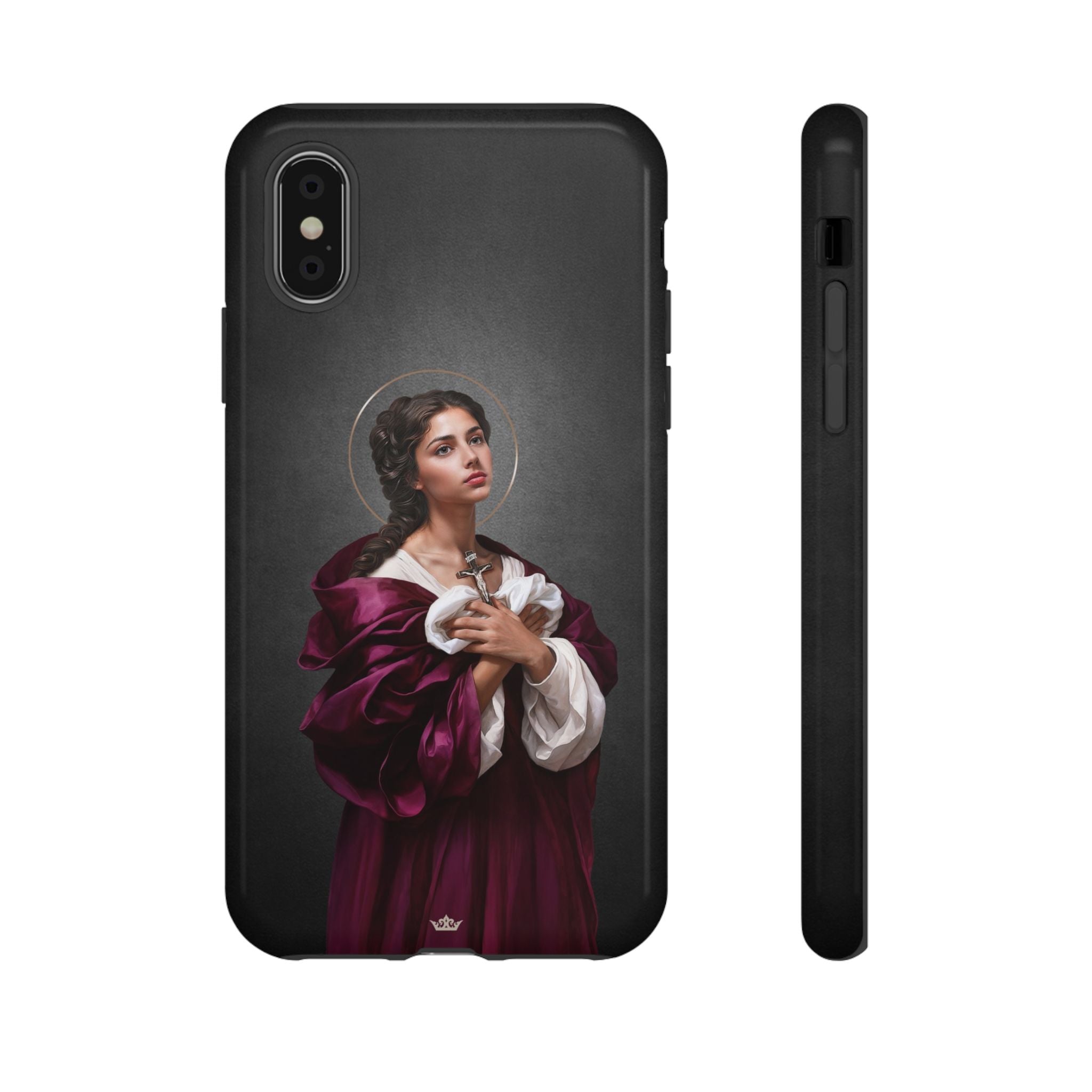 St. Agatha Hard Phone Case (Dark)