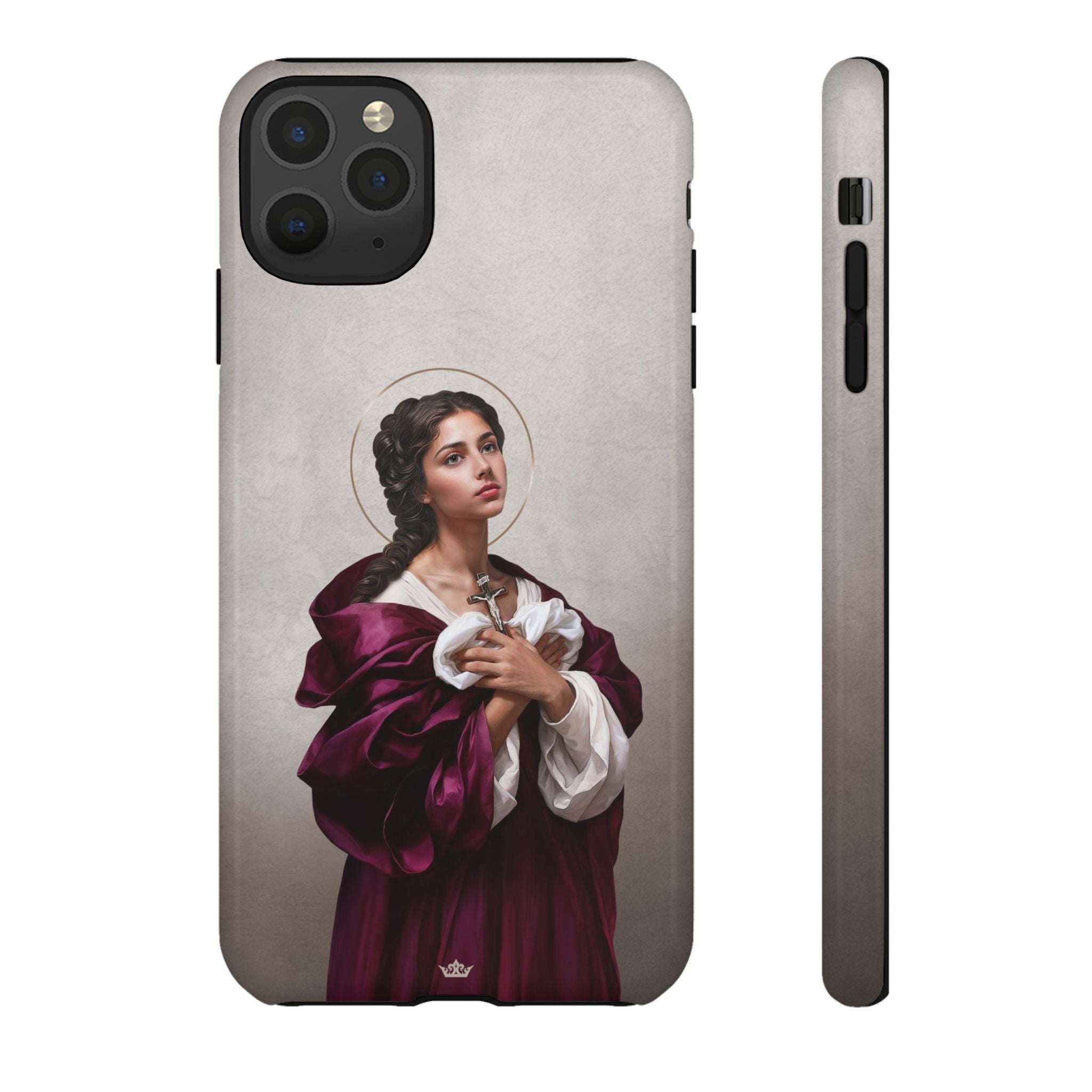 St. Agatha Hard Phone Case (Light)