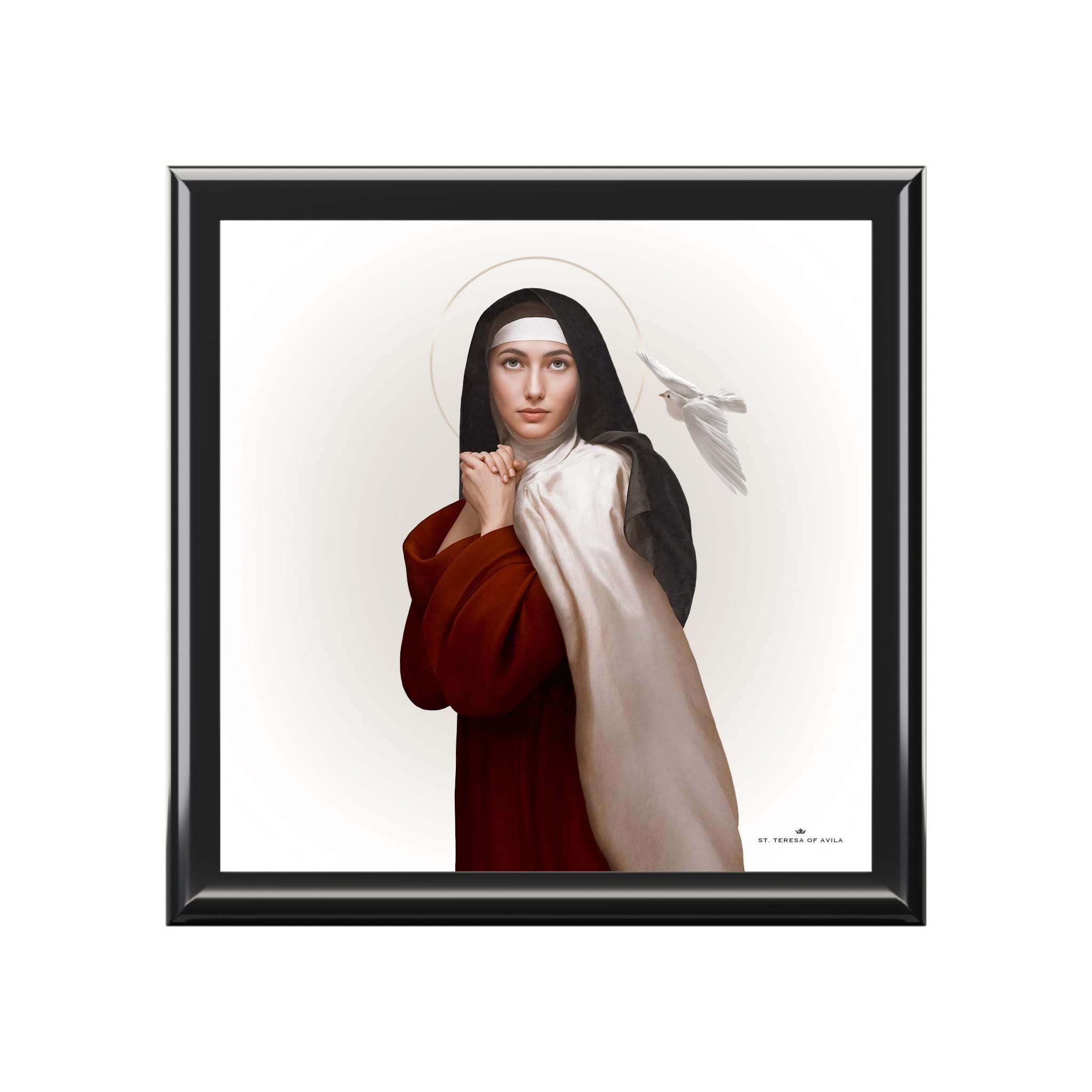 St. Teresa of Avila Keepsake Box Copyright VENXARA