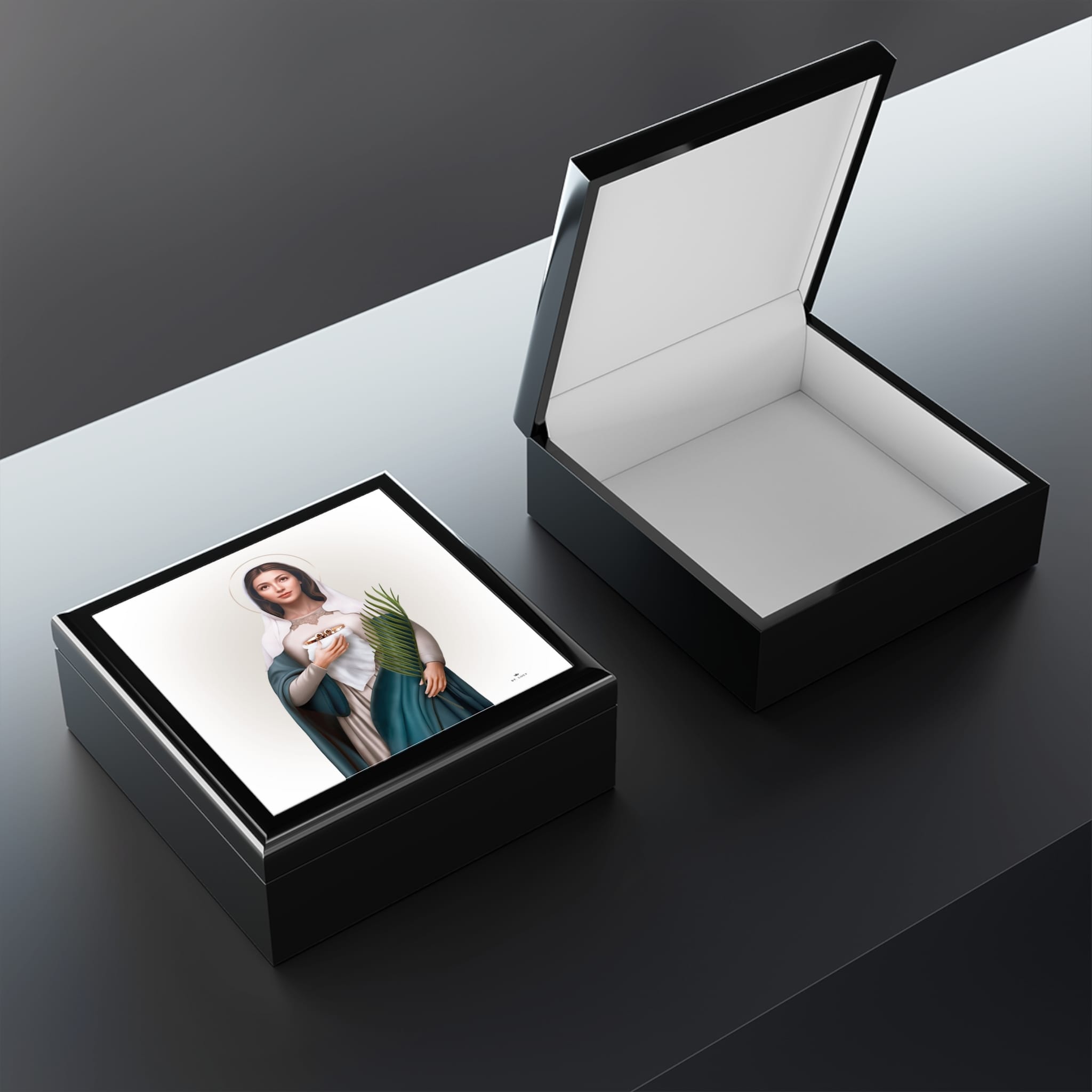 St. Lucy Keepsake Box Copyright VENXARA