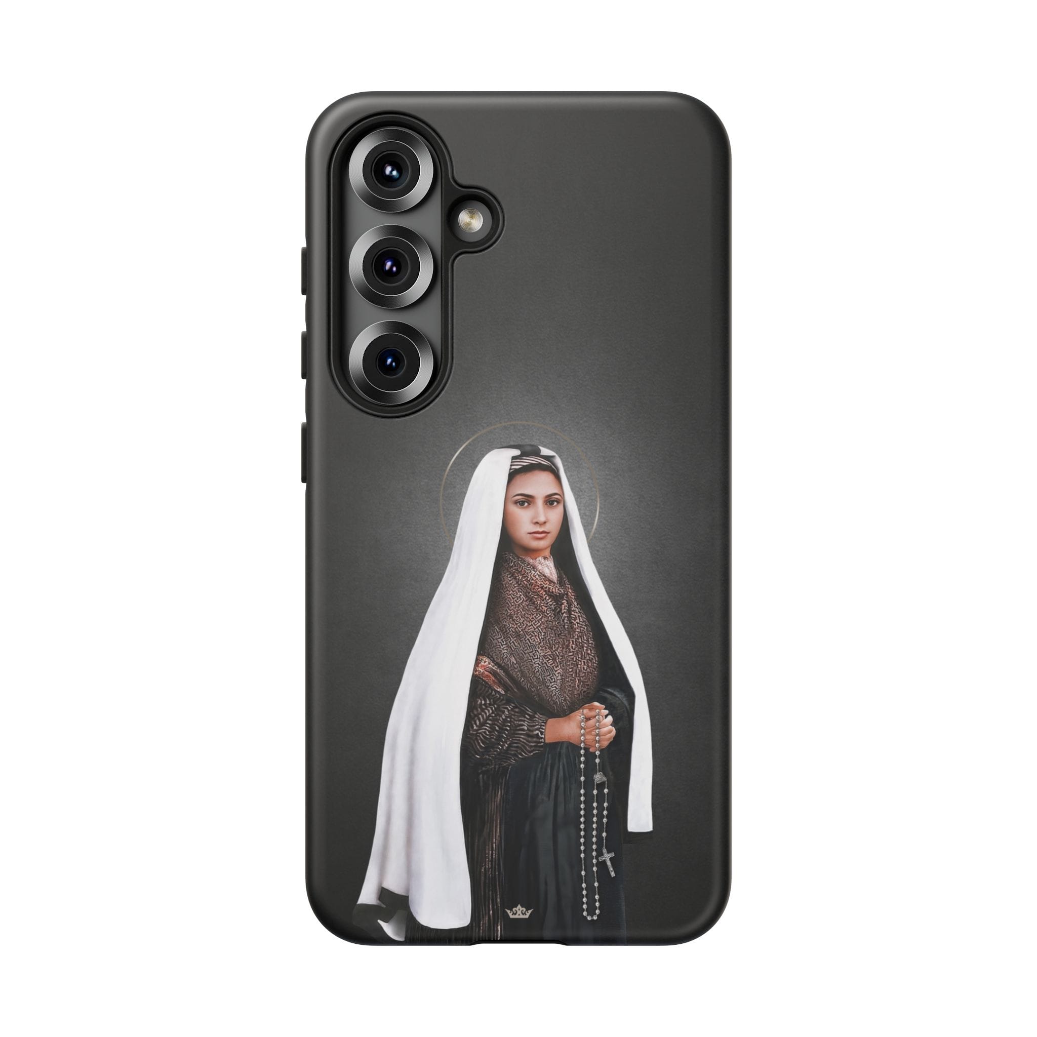 St. Bernadette Hard Phone Case (Dark) Copyright VENXARA