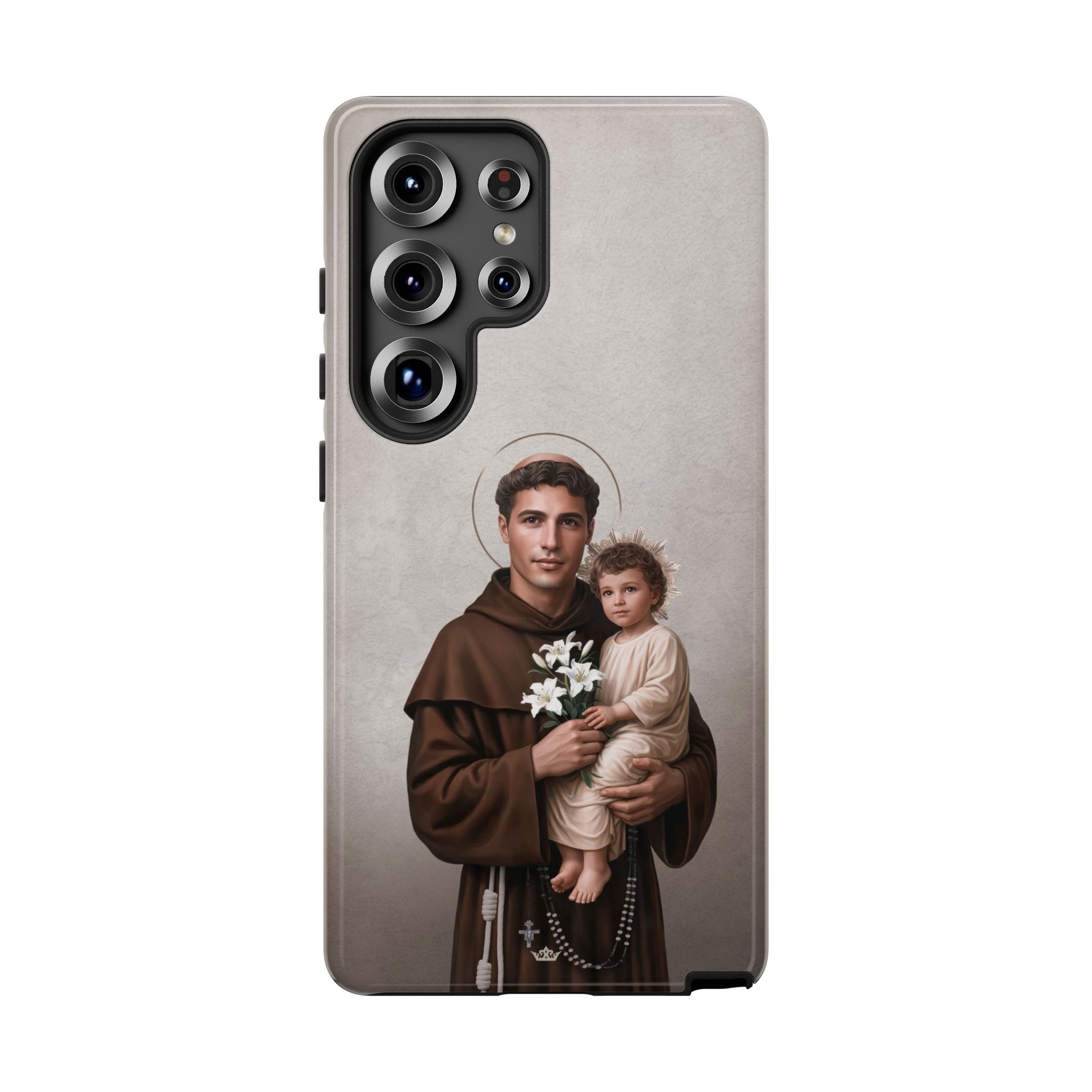 St. Anthony of Padua Hard Phone Case (Light) Copyright VENXARA