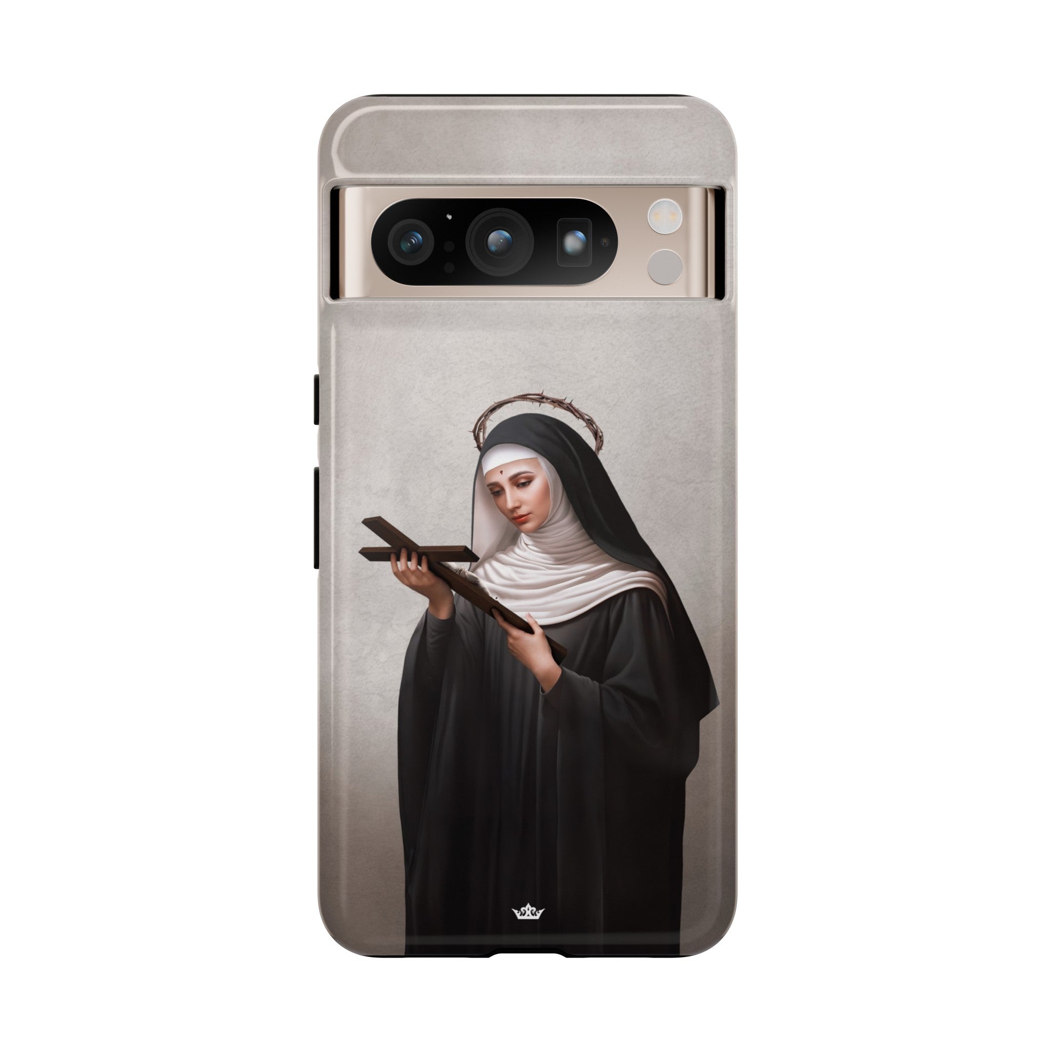 St. Rita of Cascia Hard Phone Case (Light)