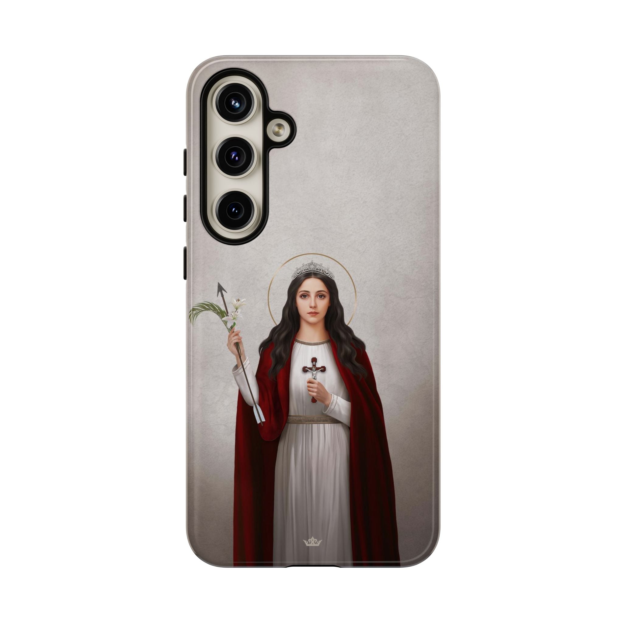 St. Philomena Hard Phone Case (Light)