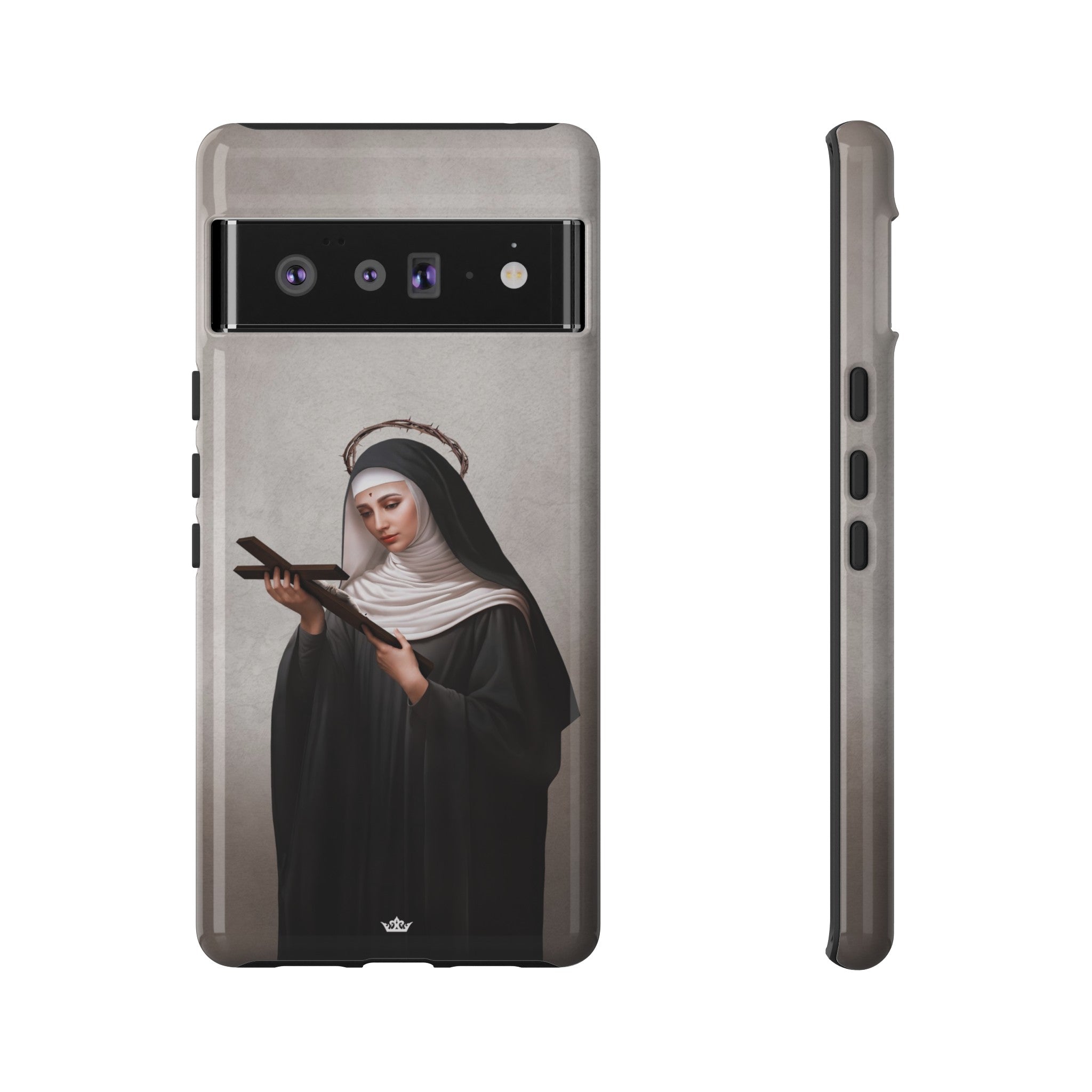 St. Rita of Cascia Hard Phone Case (Light)