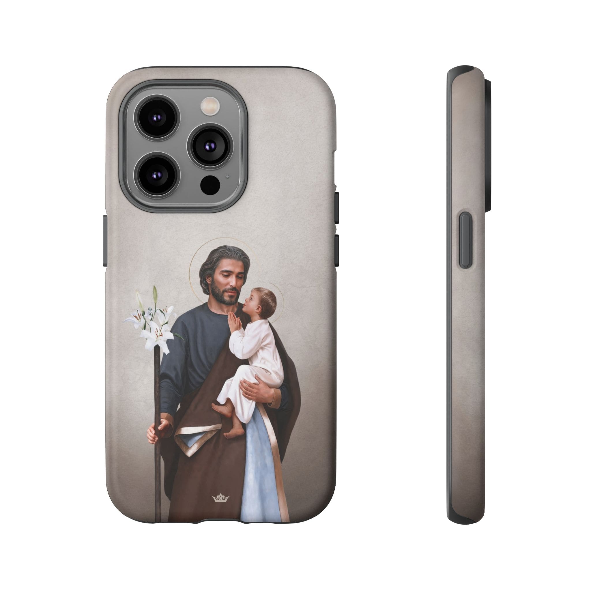 St. Joseph Hard Phone Case (Light) Copyright VENXARA