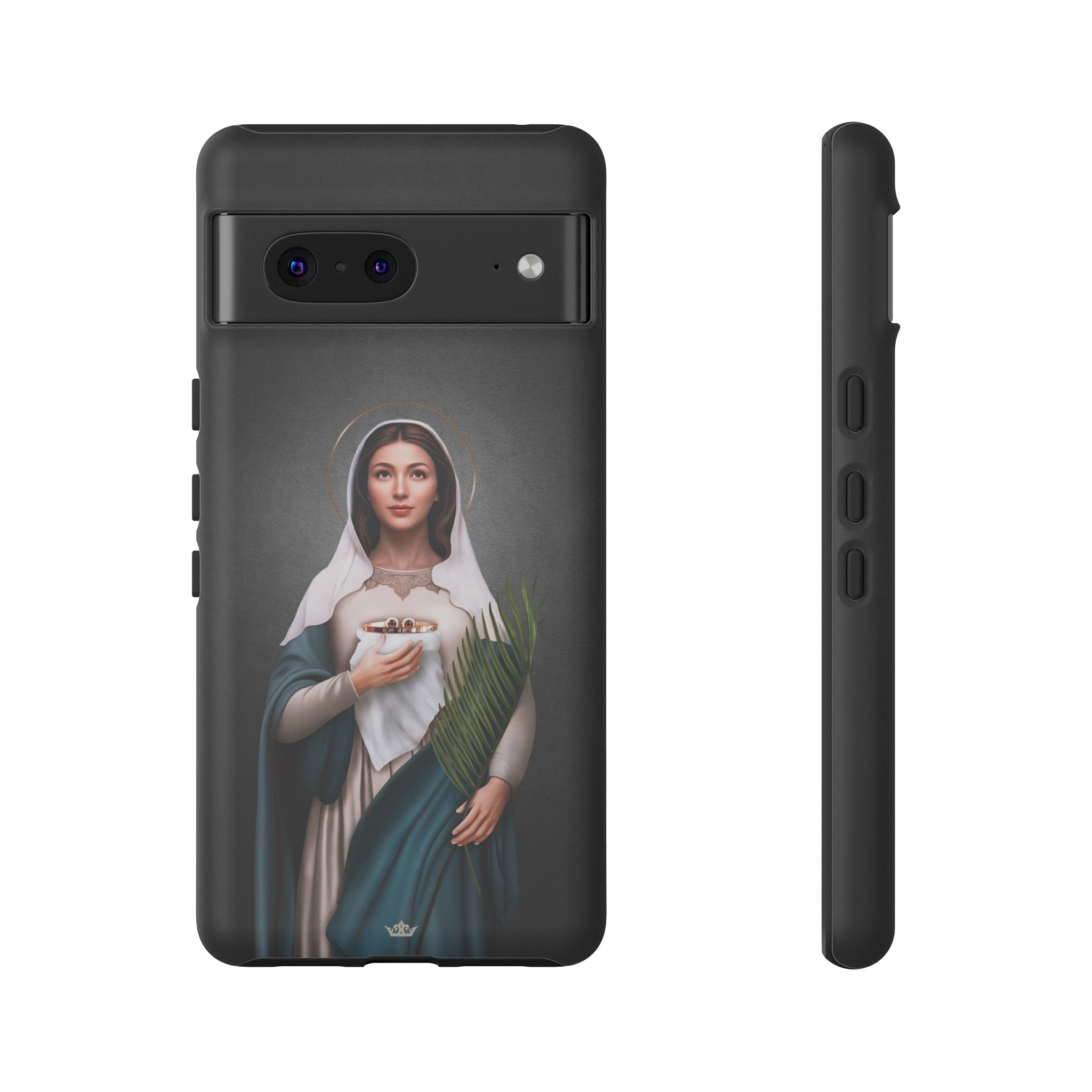 St. Lucy Hard Phone Case (Dark)