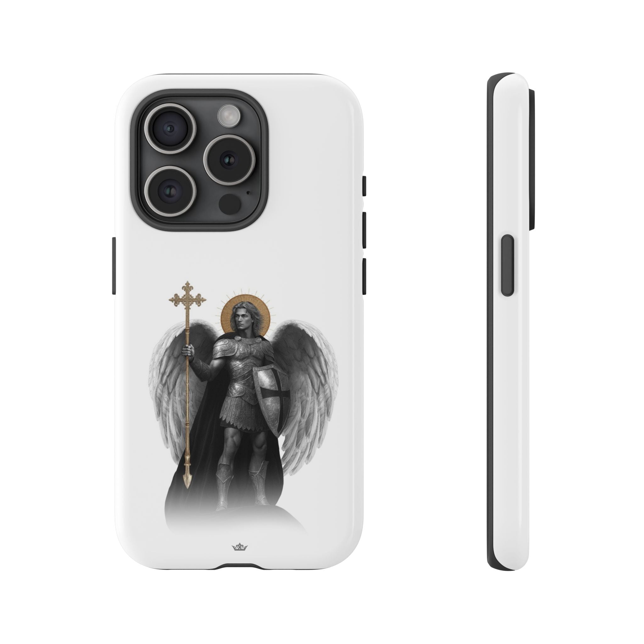 St. Michael the Archangel Victorious Hard Phone Case (Lumiere)